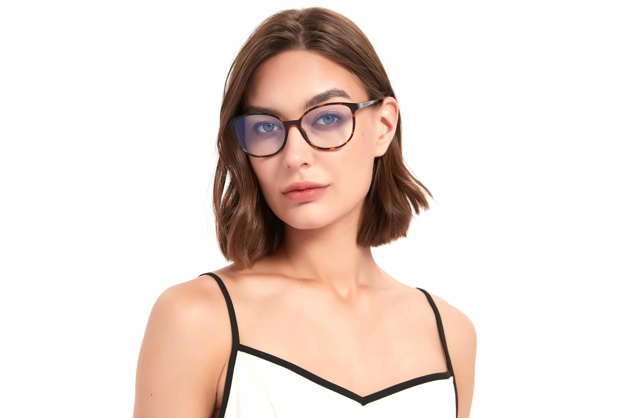 Occhiali Anti Luce Blu Donna TR90 Computer Gaming Anti-Affaticamento UV RF6208