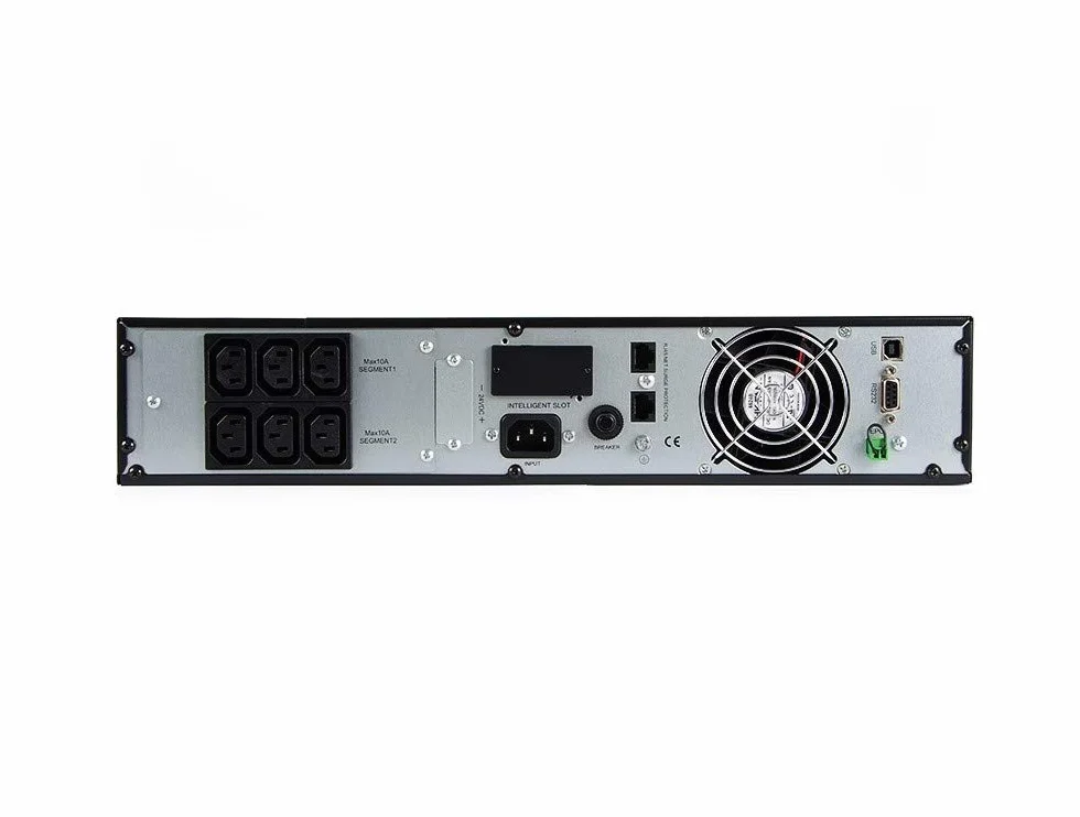Green Cell PRO USV Rack Mount gruppo di continuità 1000VA (900W) con protezione da sovratensioni 230V Online 6X IEC320 C13-10A USB RS232