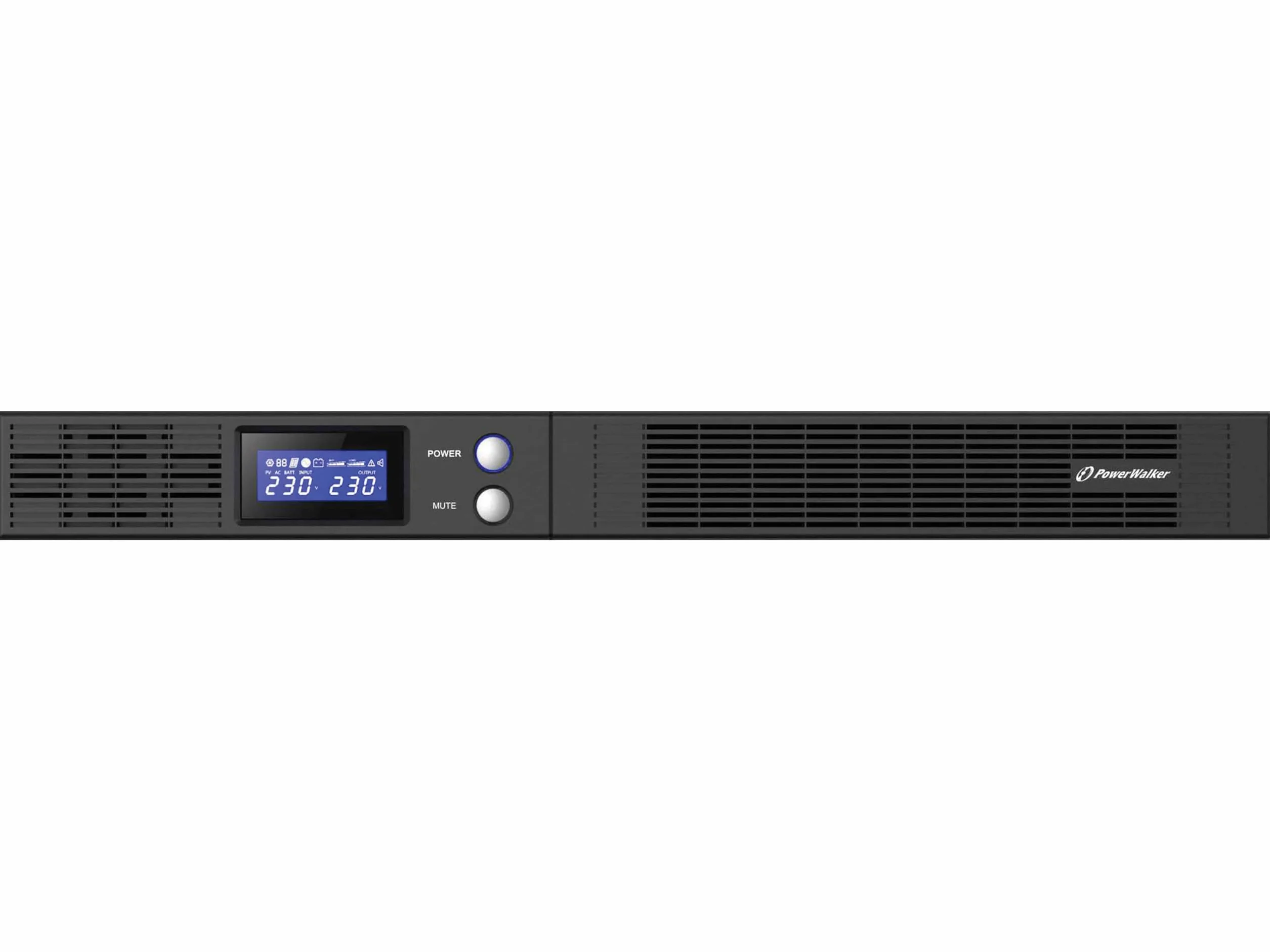 PowerWalker VI 500 R1U gruppo di continuità (UPS) 500 VA 4 presa(e) AC A linea interattiva