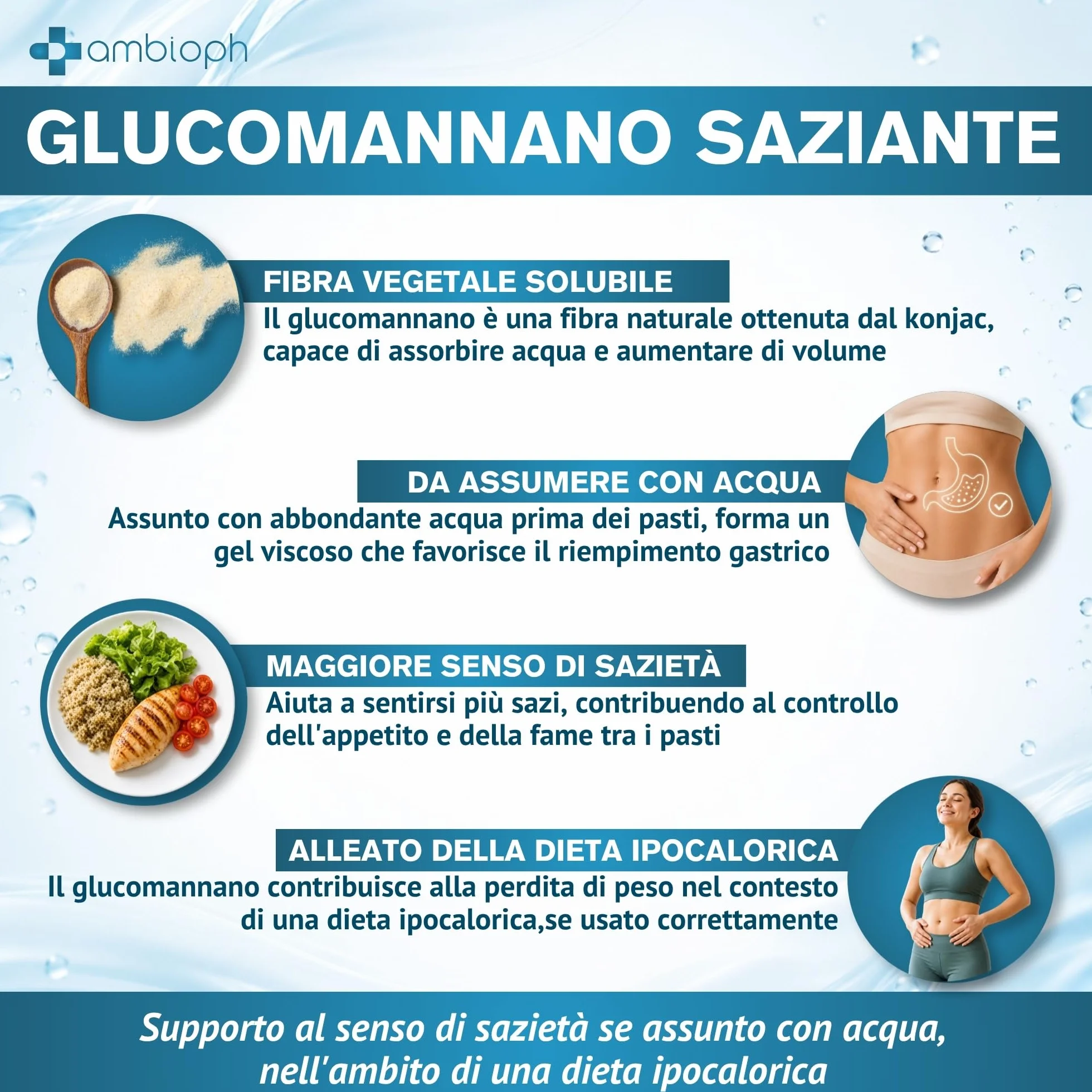 Drenante Forte Dimagrante con Bromelina Glucomannano Anticellulite 10 principi attivi