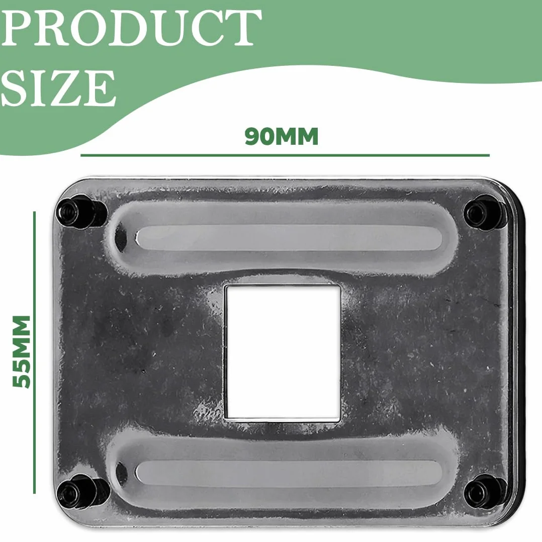 AM4 Staffa dissipatore di Calore CPU backplane - Staffa a Scatto della Base del radiatore AMD - con Supporto per Fissaggio Laterale Viti - AM4 B350 X370 A320 X470