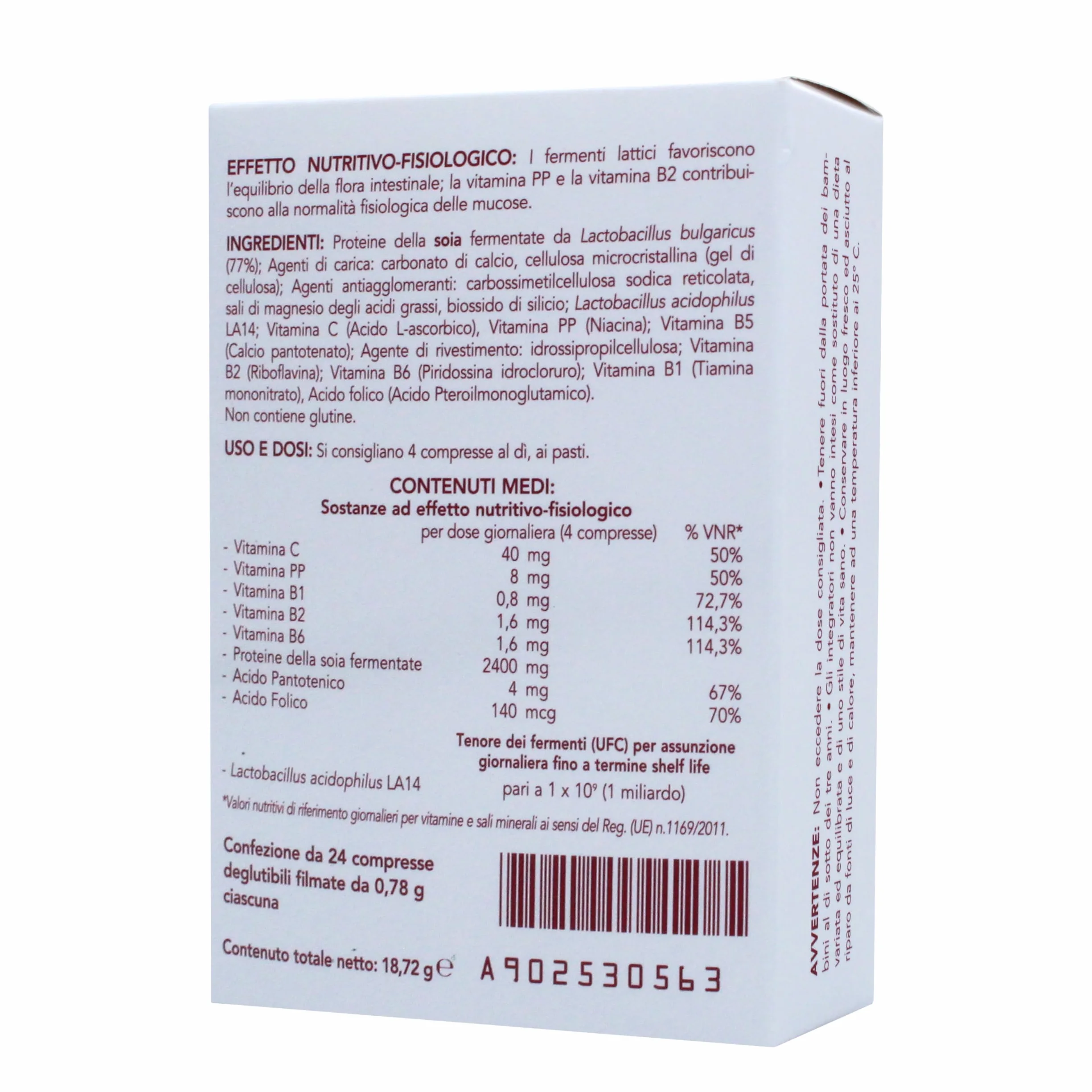 Bromatech Pilorex Integratore Alimentare Fermenti Lattici 24 Compresse 0,78 g