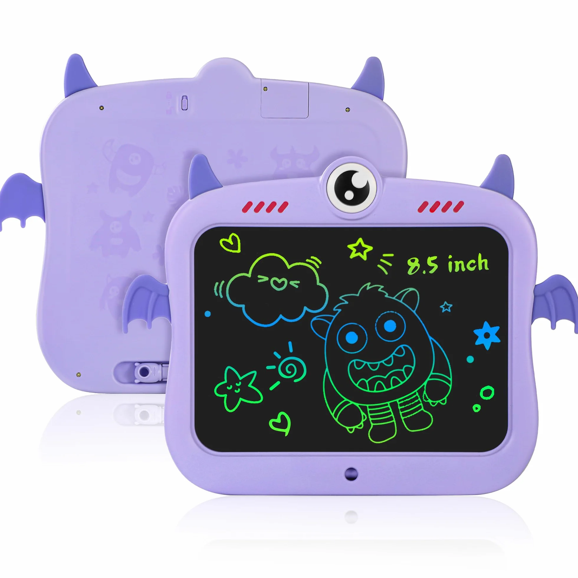 Tavoletta Grafica Bambini LCD 8,5 Pollici Display a Colori Lavagna Portatile Cancellabile