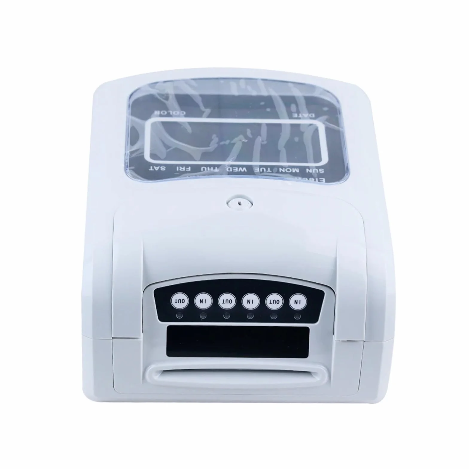 Macchina per la timbratura elettronica digitale per piccole imprese, orologio check-in personale