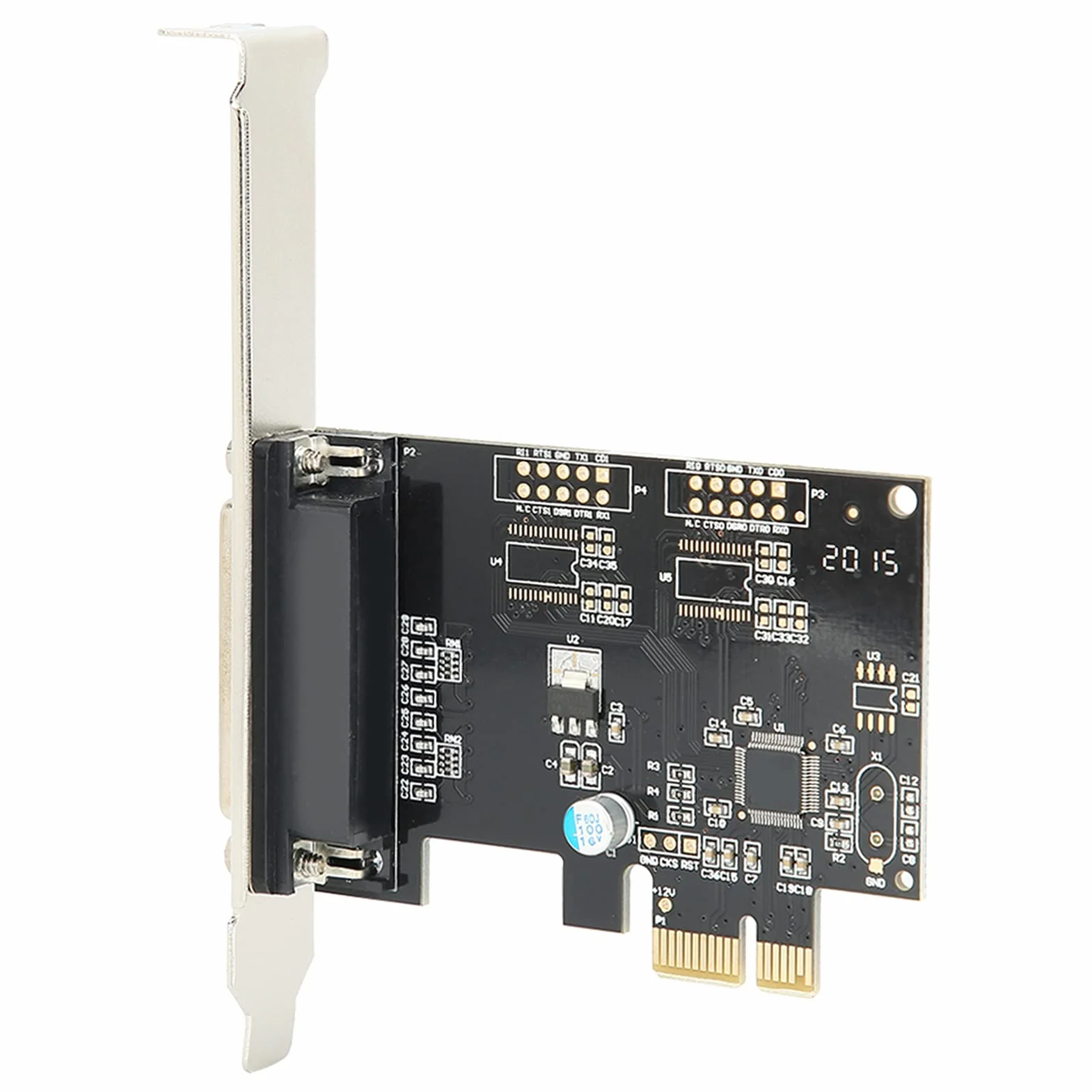 Akozon da PCIE a Parallela, Porta LPT PCI E Scheda Parallela Periferiche di Stampa Adattatore per Stampante DB25