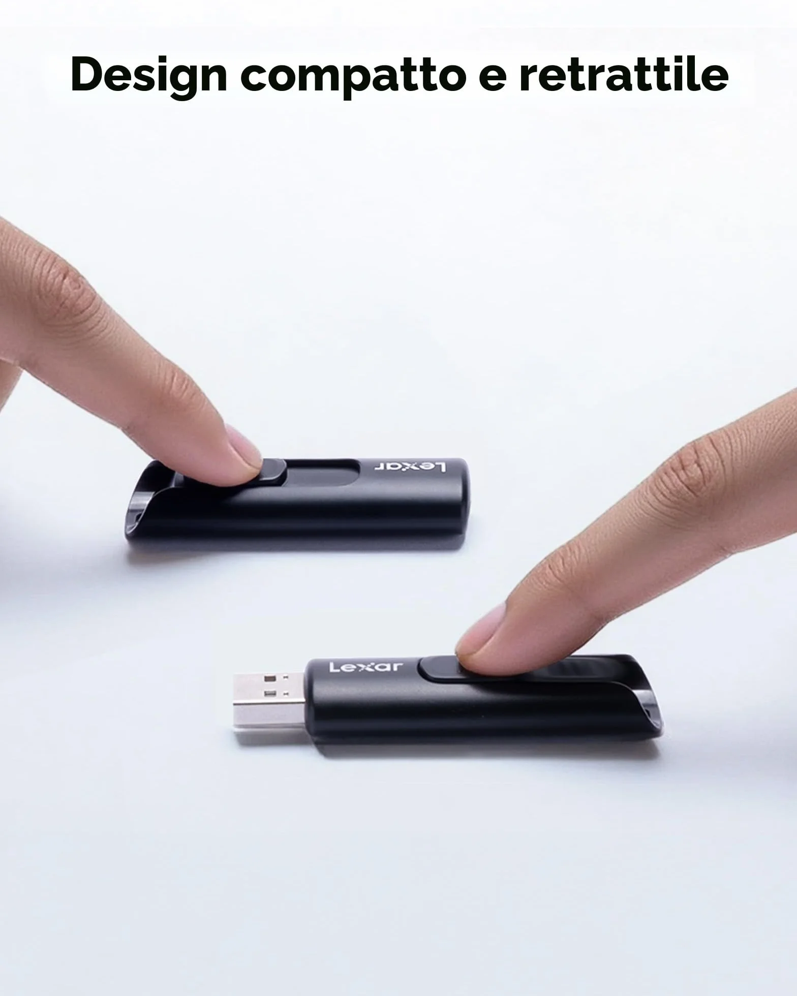 Lexar A30E 64 GB USB 3.2 Flash Drive 3-Pack 100 MB/s Read