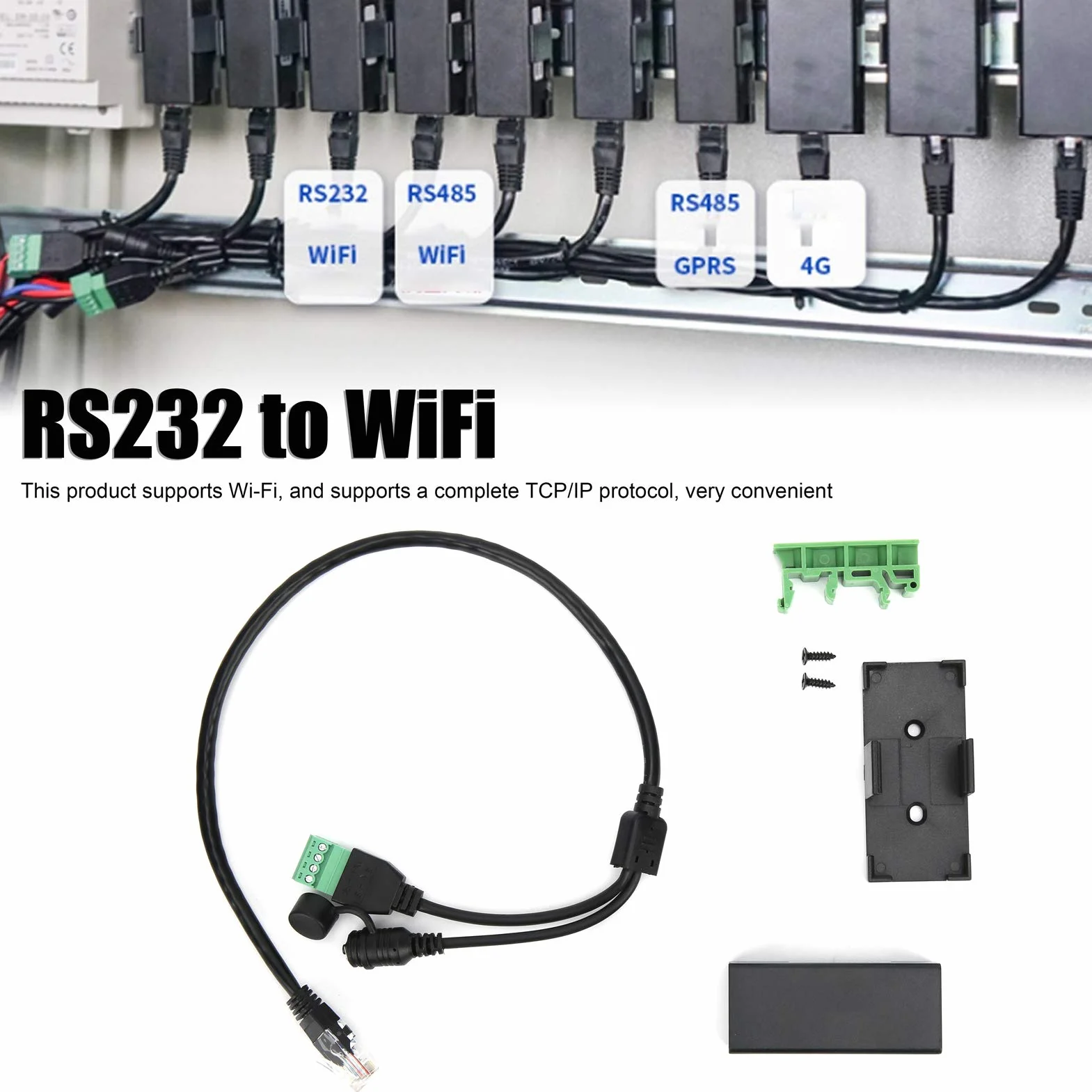 RS232 WiFi Serial Server Modulo di Comunicazione