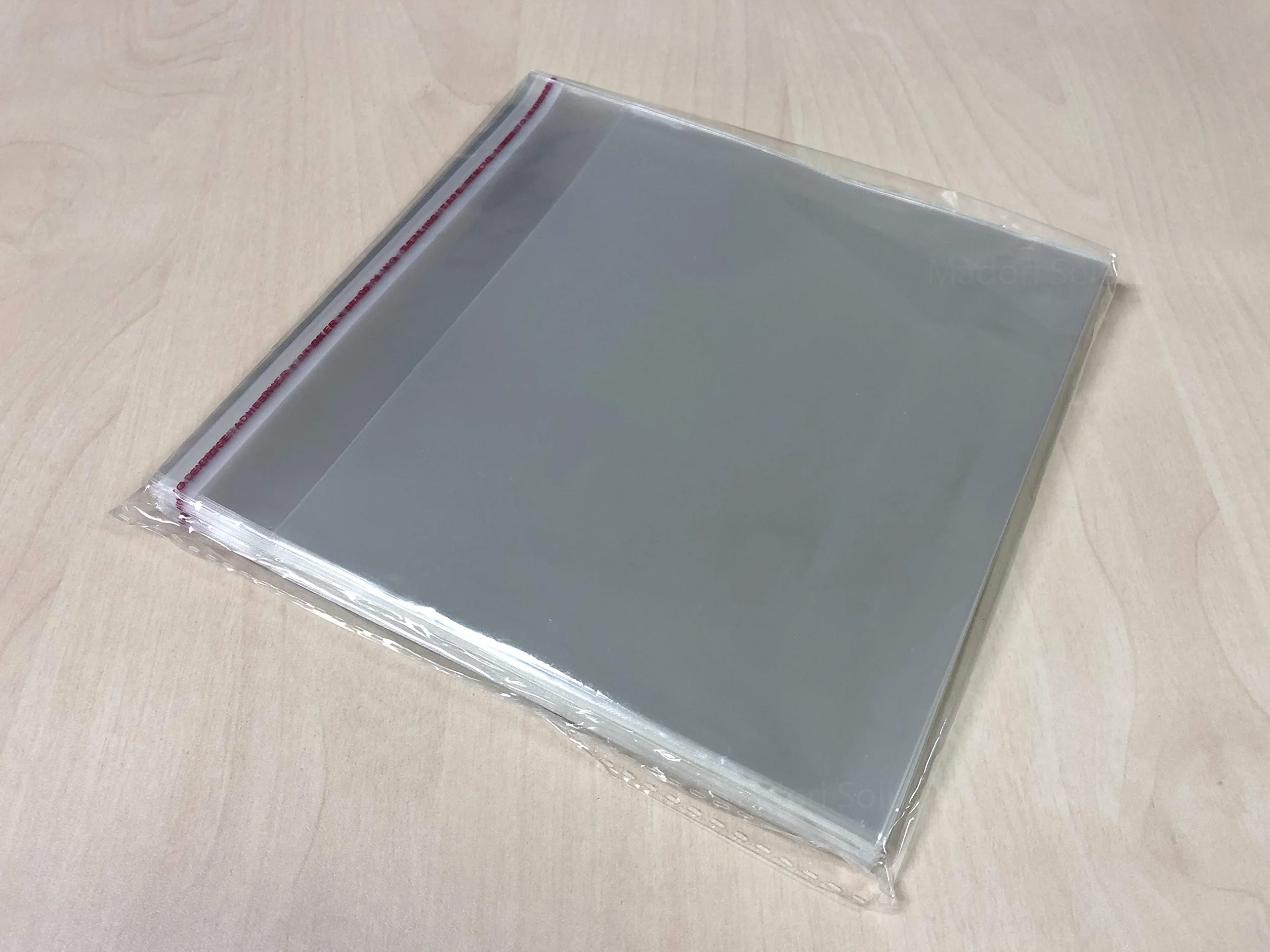 100 Bustine per Custodie CD Standard 10.4 mm con Aletta di Chiusura Adesiva Riutilizzabile Protezione Antistatica e Superficie Luminosa di Mádori Soluciones Cellophane Jewel Buste Custodia