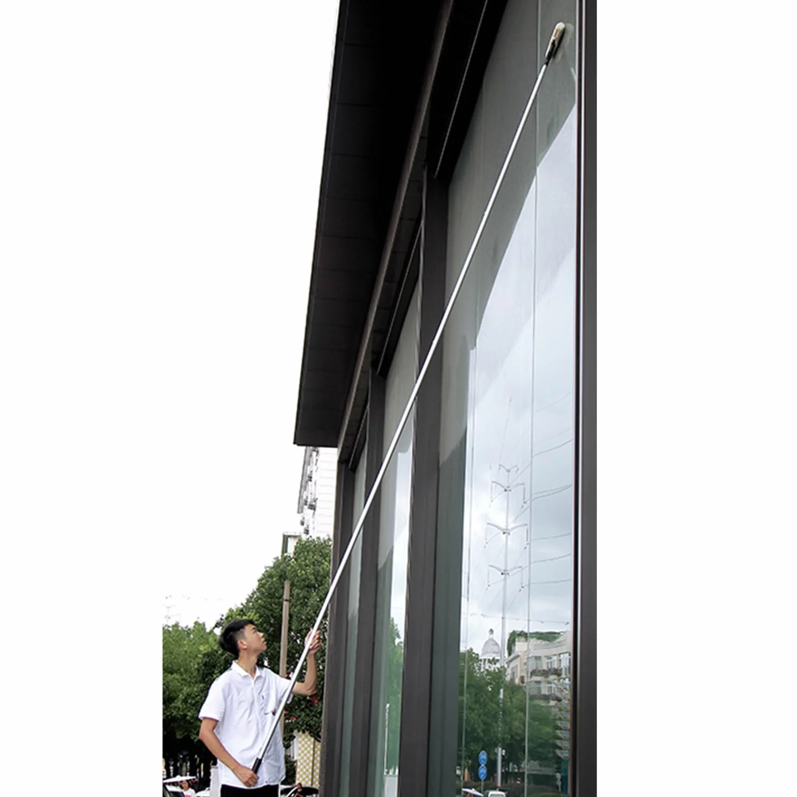 Asta Telescopica Pulizia Vetri Professionale Estensibile 10 9 8 6 5 2.4 1.4 M Tergivetro