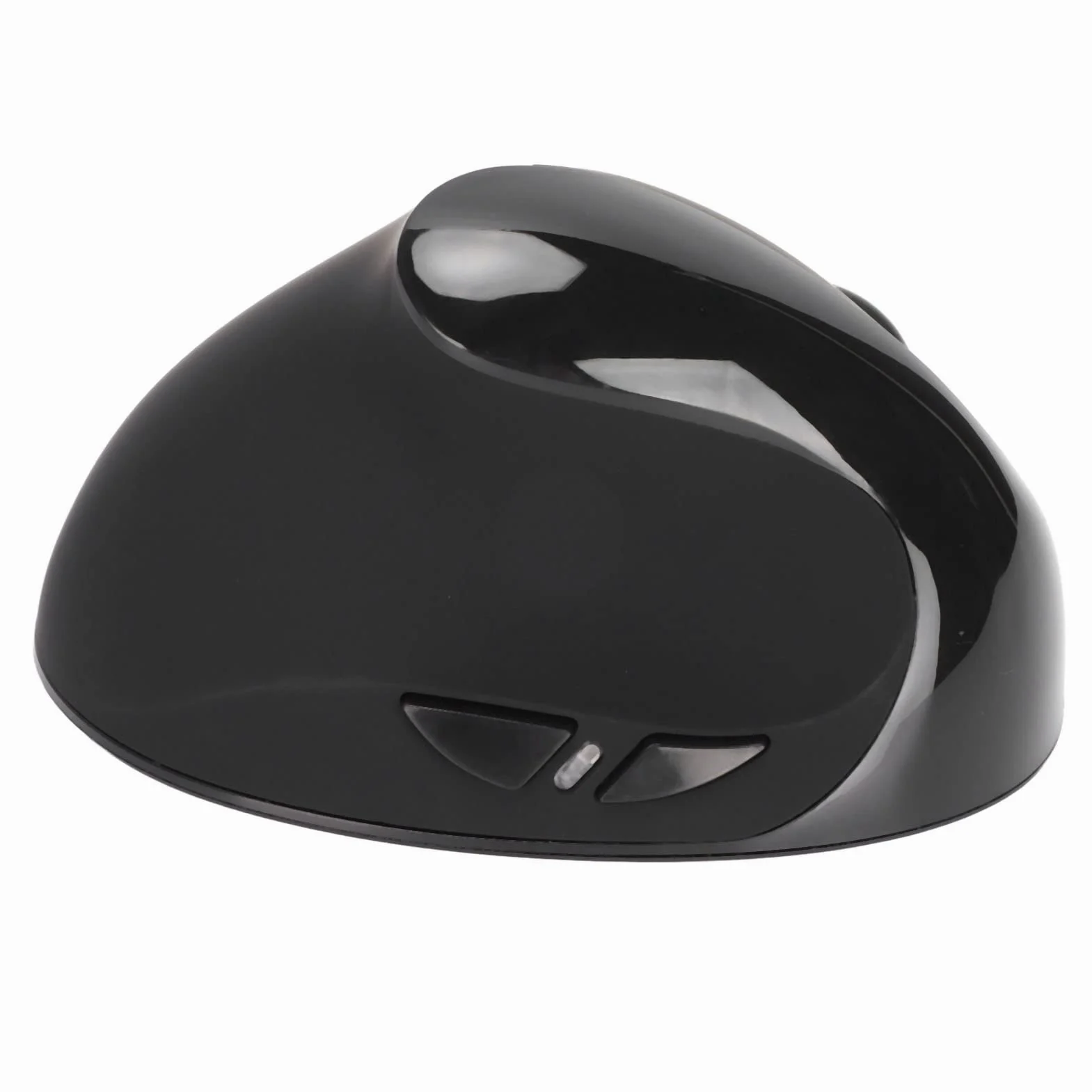 ADITAM Mouse Verticale per Mano Sinistra Mouse Ricaricabile Wireless, Mouse Ergonomico per Mano Sinistra Supporto per Mouse USB per Computer DPI Regolabili per PC Uffici Casa (Nero) Double the comfort