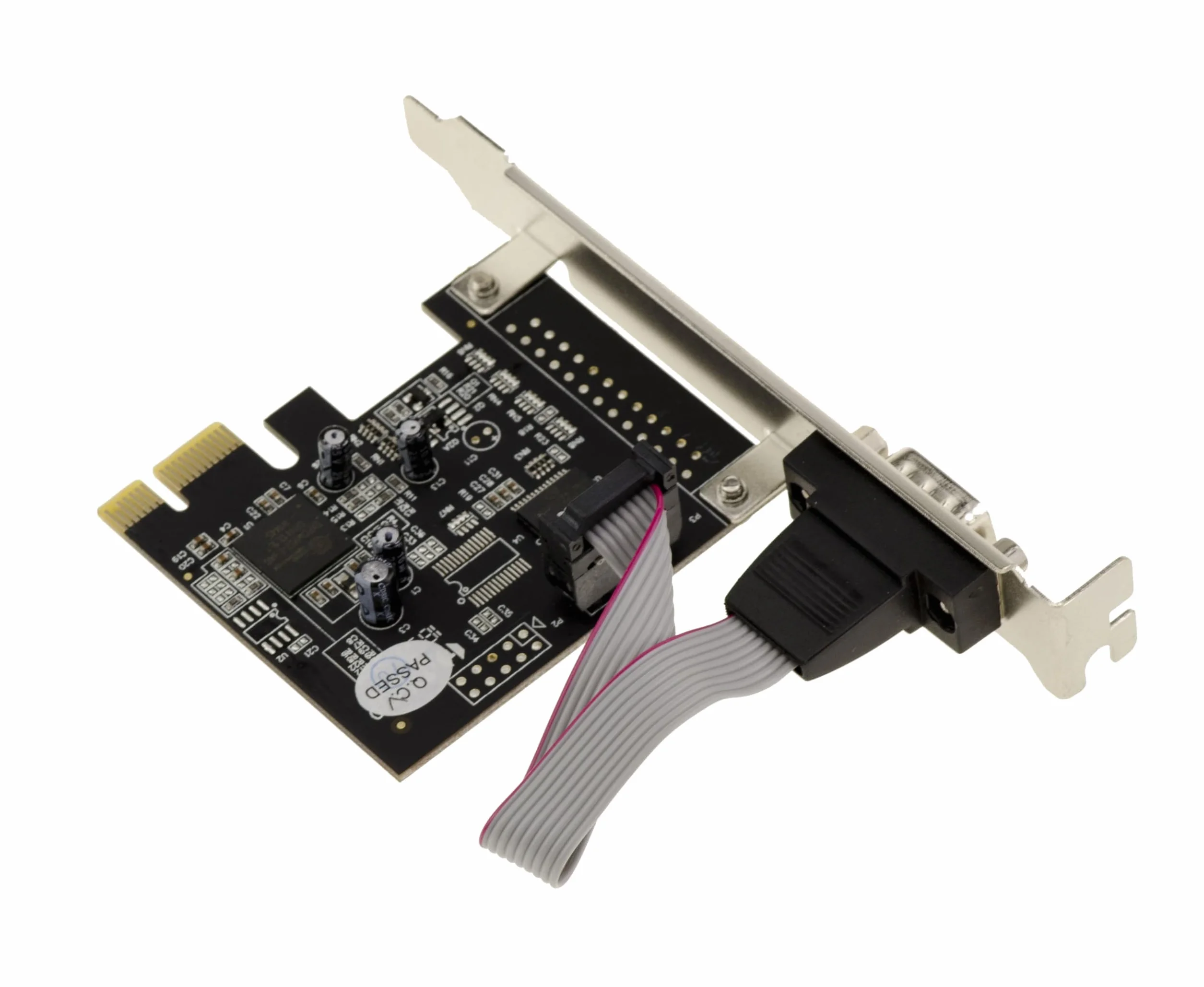 KALEA-INFORMATIQUE Scheda PCIe 1 porta COM seriale RS232 con spina DB9 chipset Oxford OXPCIe952