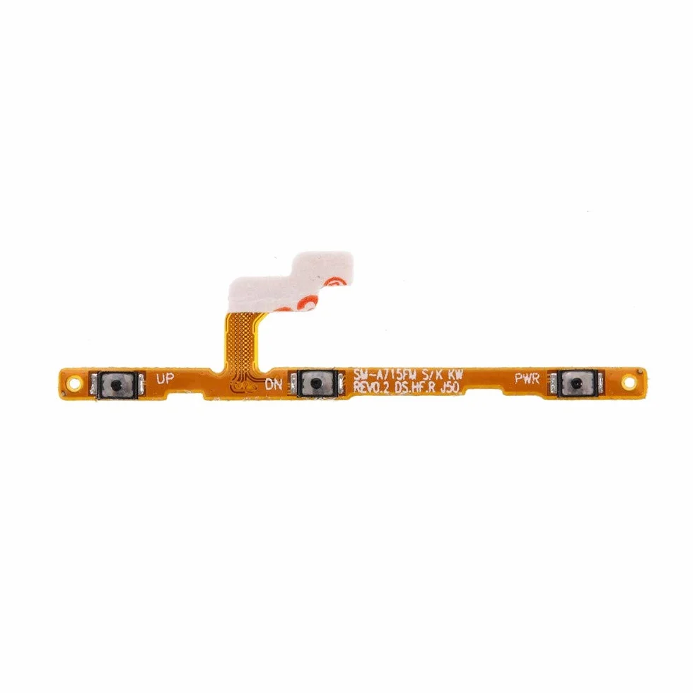 COMPATIBILE Per SAMSUNG GALAXY A71 A715 Ricambio flat flex circuito interno switch key pulsante accensione tasto power on off volume controllo tasti laterali