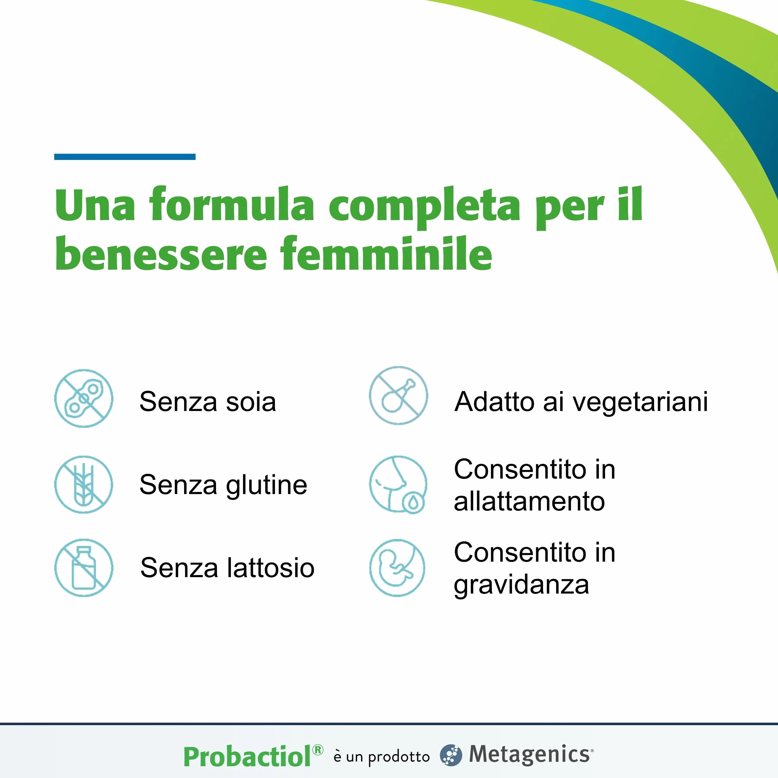 Metagenics Probactiol Donna 5-in-1 Probiotico Salute Femminile 30 Capsule