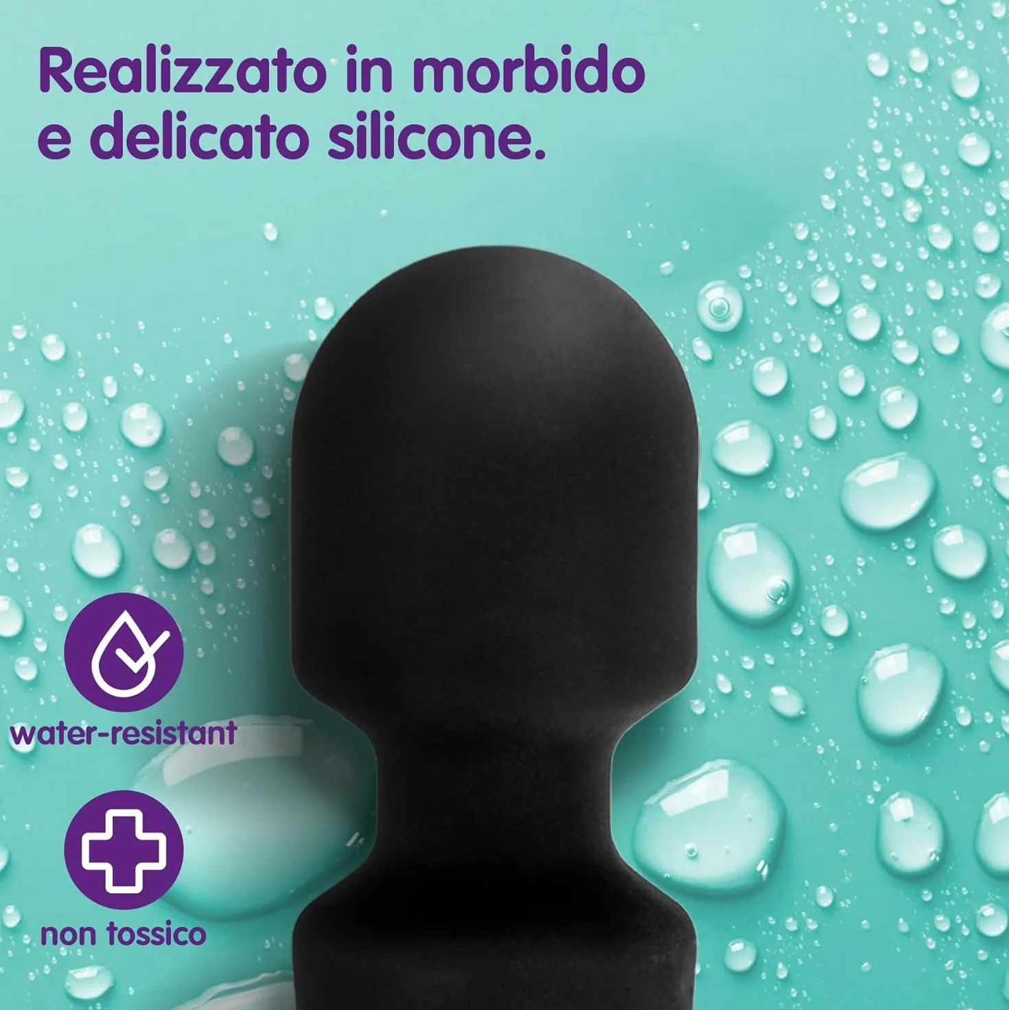 Vibratore Sessuale per Donna Oliver James - Stimolatore Punto G con 8 Velocità e 20 Modalità - Nero Intenso