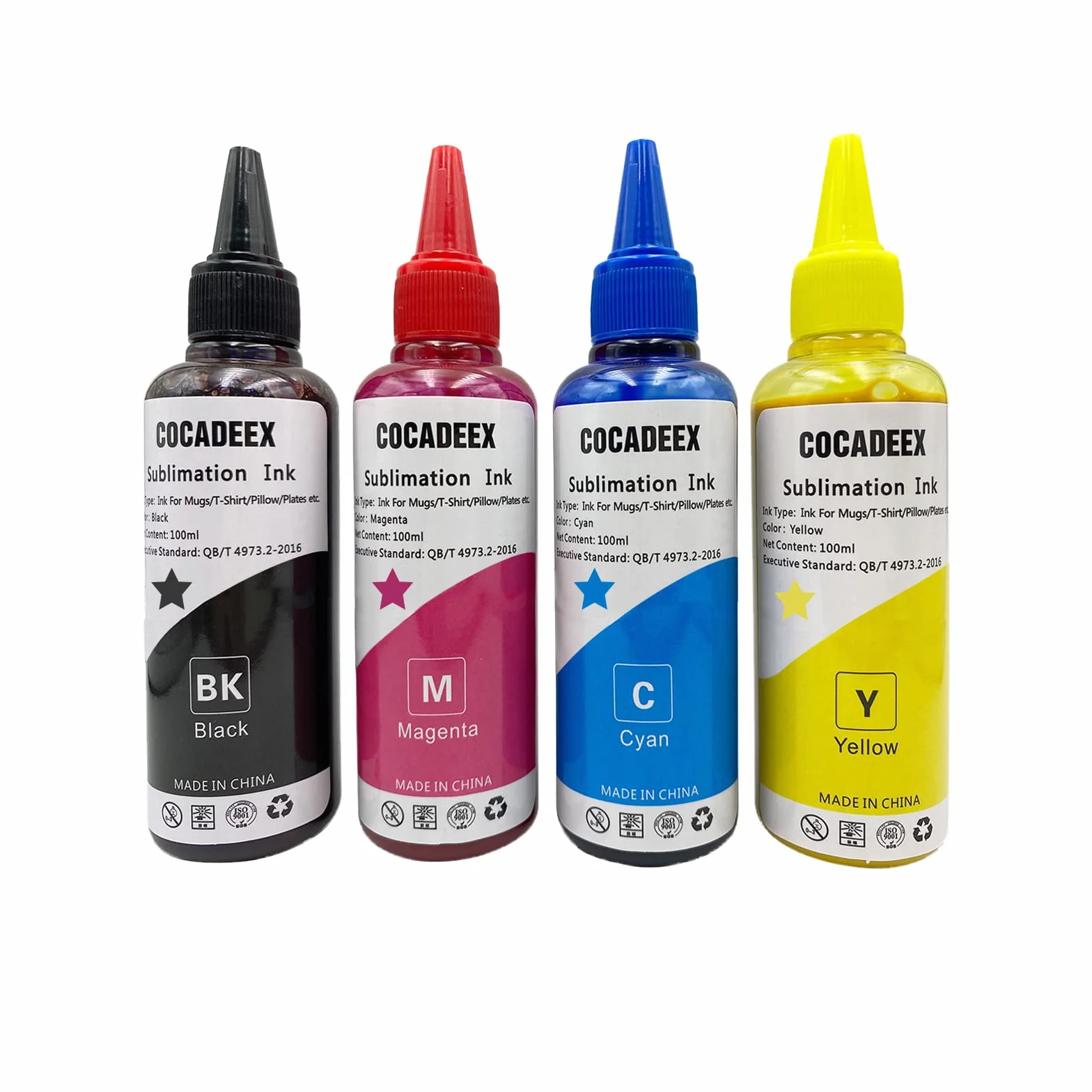 Kit di ricarica per inchiostro a sublimazione compatibile con stampanti WF7110,WF7510,WF7520,WF7610,WF7620,WF7710,WF2750,ET2650,ET2750,per tazze,Camicie in poliestere,cuscini.,piatti,ecc