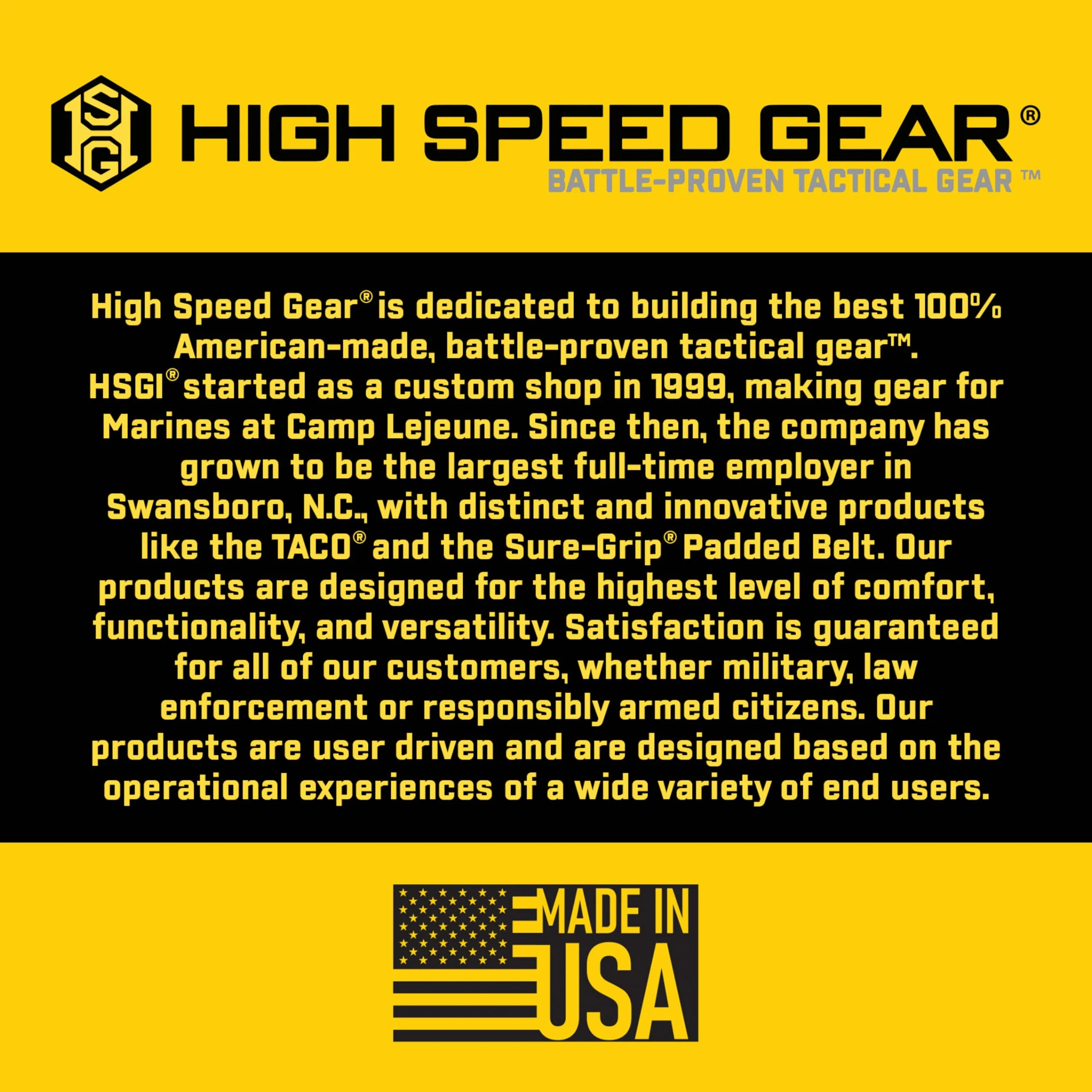 High Speed Gear Manette Taco MOLLE Custodia Nero