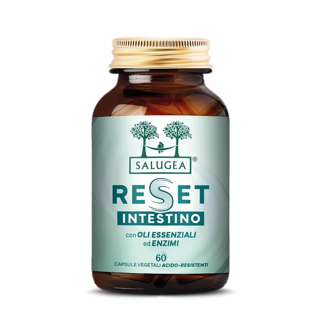 Salugea Reset Intestino Integratore Detox Naturale 60 Capsule