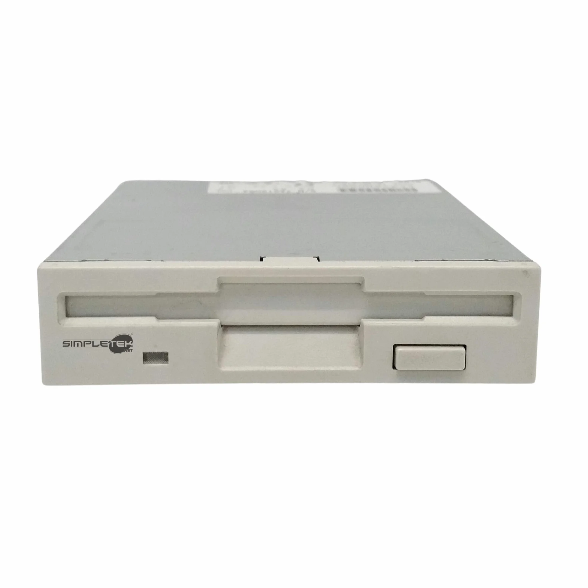SIMPLETEK - Lettore Floppy Disk 3.5" Interno DF354H090F - 1.44MB IDE PATA EIDE Bianco | FDD per Computer Desktop e Server (Ricondizionato)