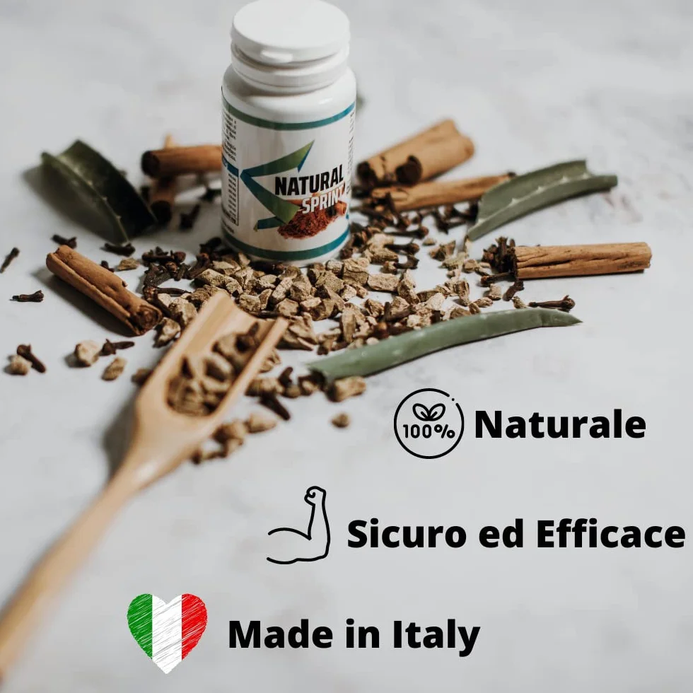 NATURAL SPRINT Transito Intestinale Lassativo Naturale Stitichezza 30 Compresse