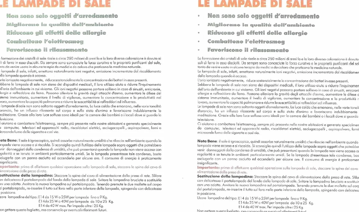 BRACIERE DI SALE ROSA con 5 Sfere per Massaggi Rilassanti