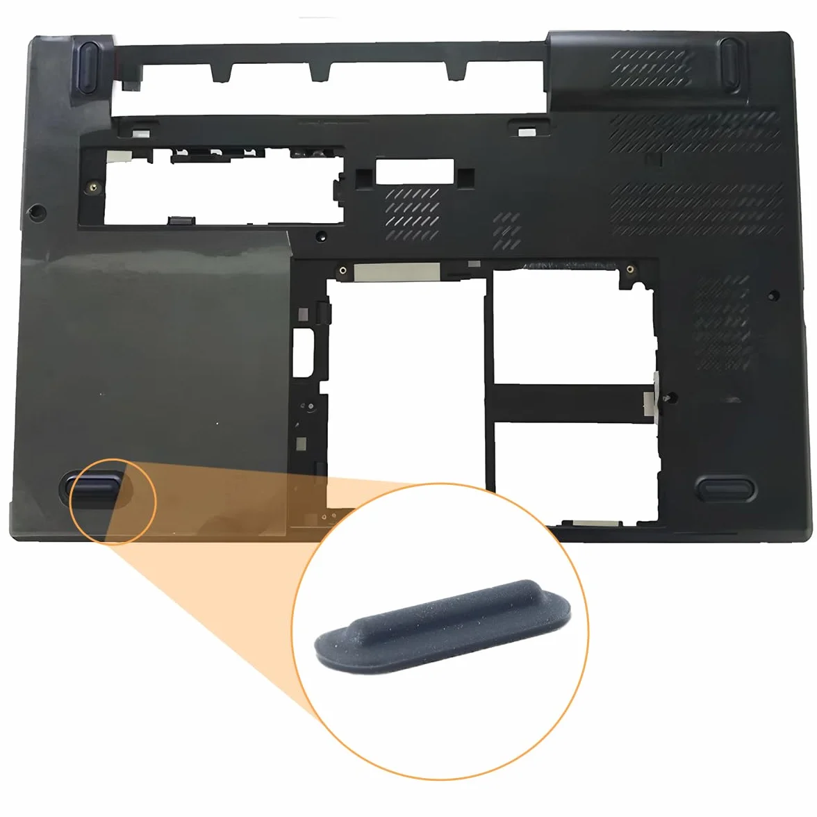 Piedini in gomma per laptop, piedini di ricambio antiscivolo resistenti all'usura compatibili con L440 L450 L460 W540 4 pezzi