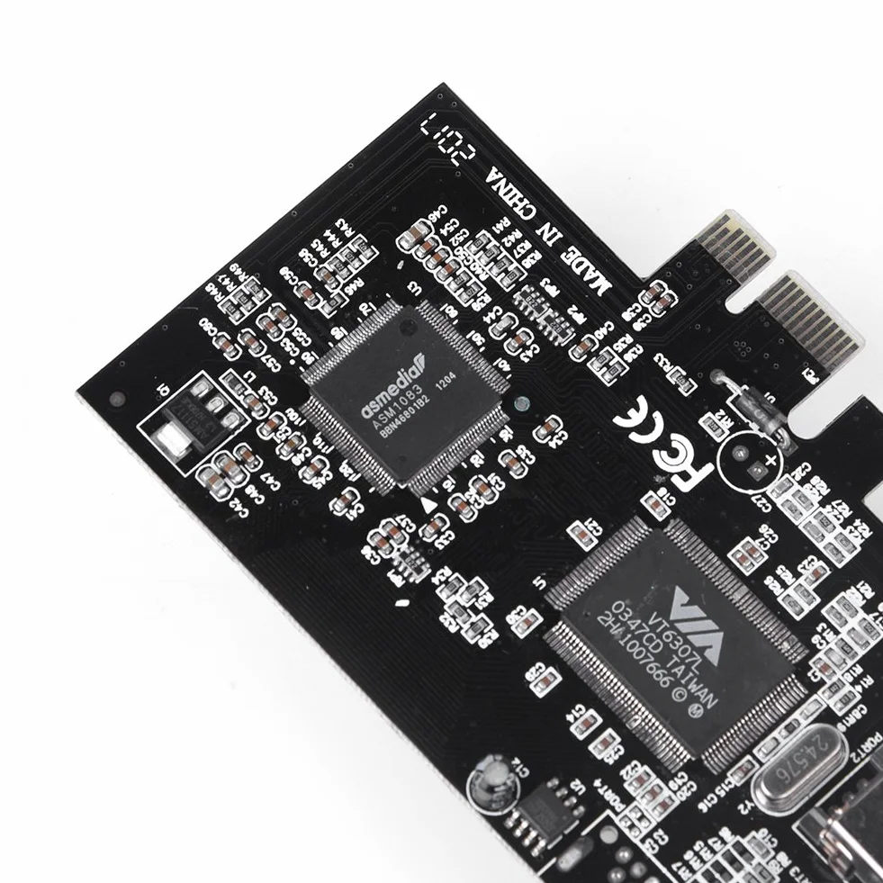 Tosuny Scheda Controller PCI-E, Scheda di Controllo PCI Express IEEE 1394 FireWire 1394a ad Alta velocità Adattatore PCIe FireWire con Cavo Firewire, Supporta Hot Swap, Collega e USA