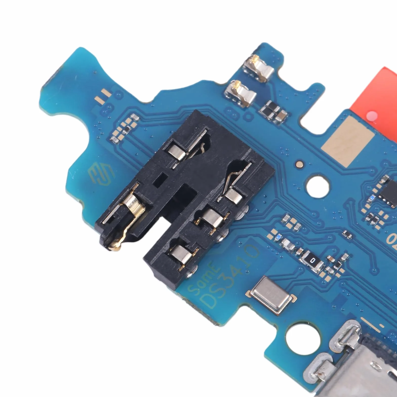 Ricambio Compatibile con Samsung Galaxy A25 5G A256 A256B CIRCUITO MODULO PCB SCHEDA PORTA USB TYPE C CONNETTORE jack DI CARICA RICARICA + MICROFONO CHIAMATE DC BOARD SYNC DATI +IN JACK CUFFIE