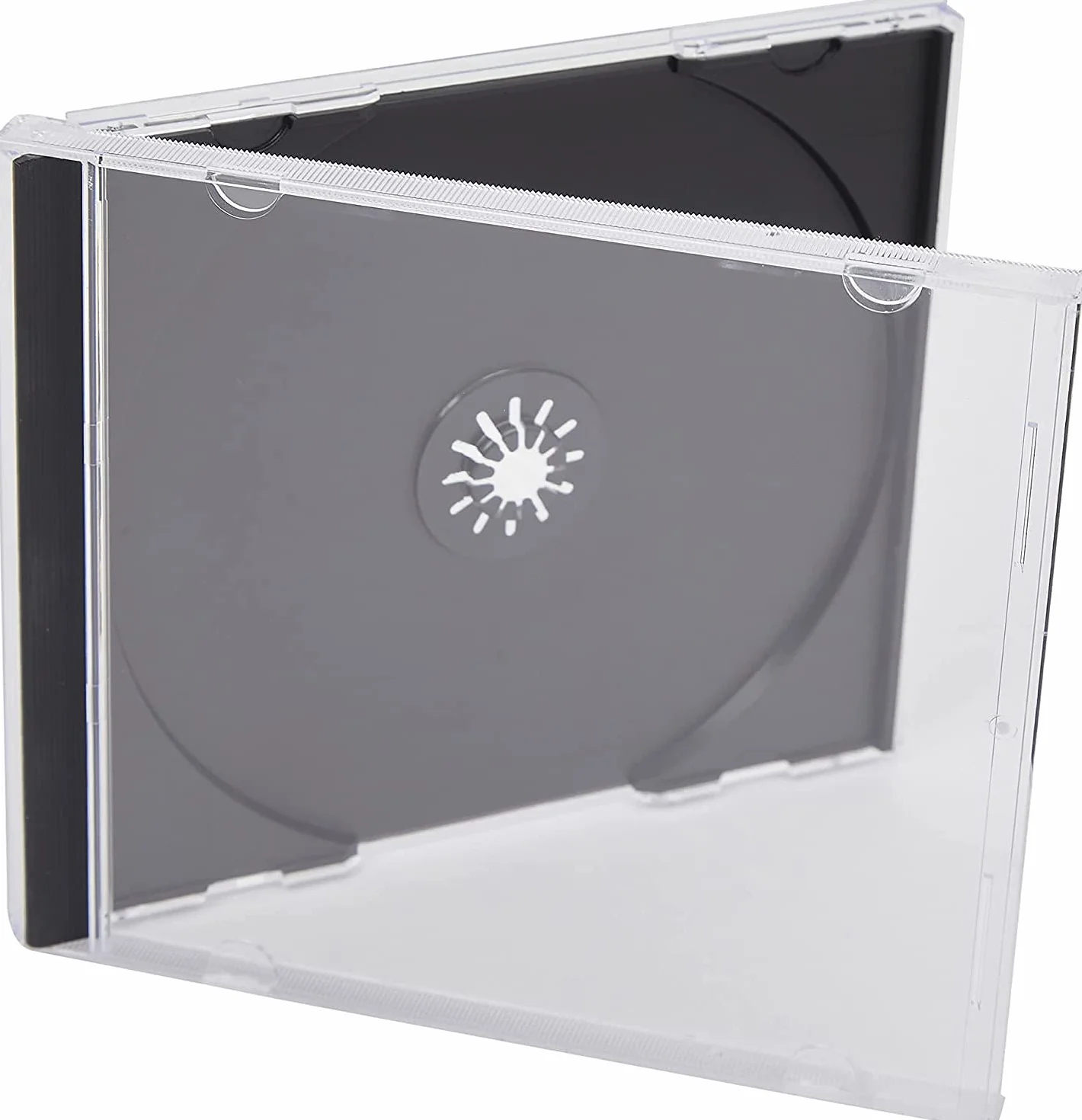 25 Custodie per CD Nere (Assemblate)