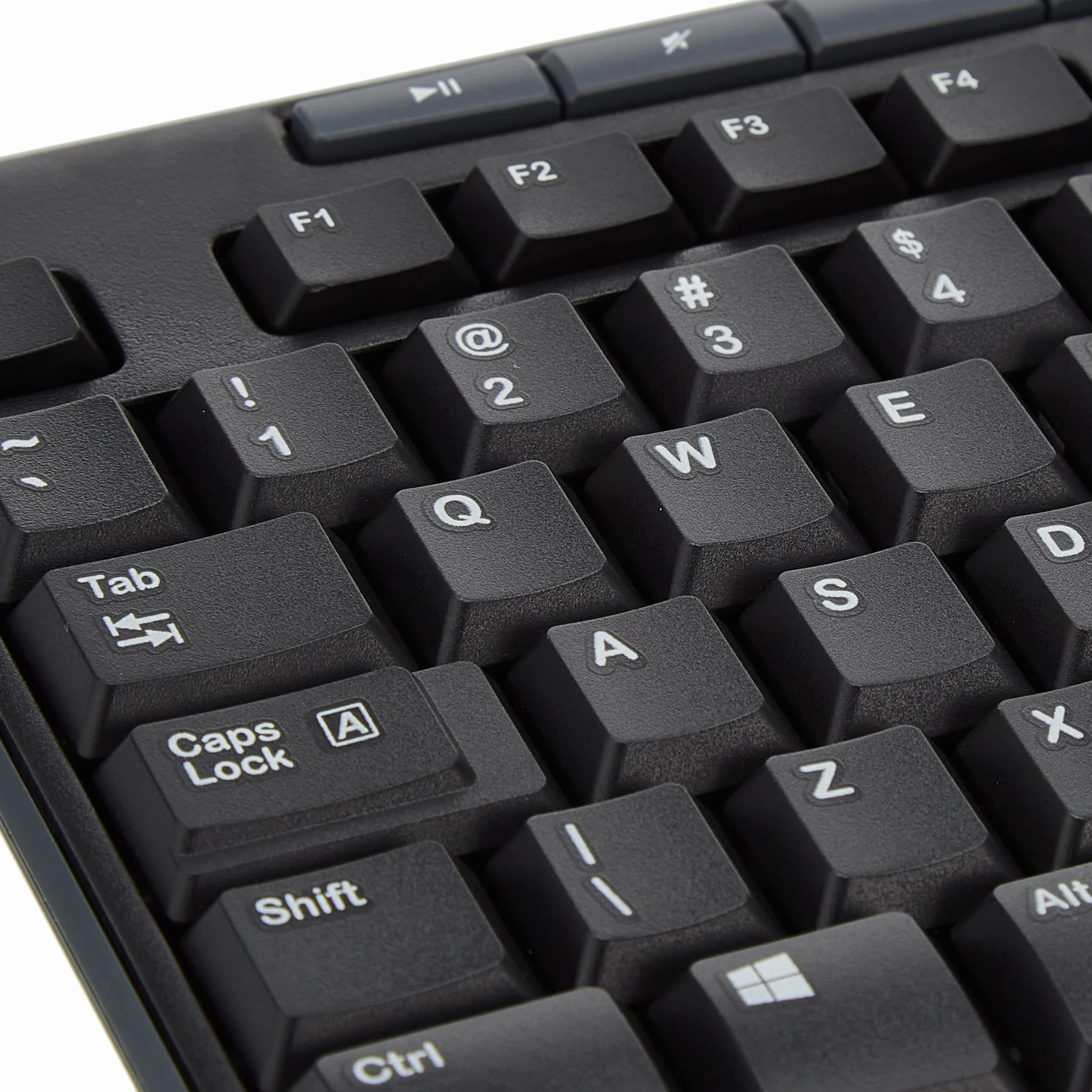 Logitech MK270 Combo Tastiera e Mouse Wireless per Windows, Layout Inglese QWERTY - Nero