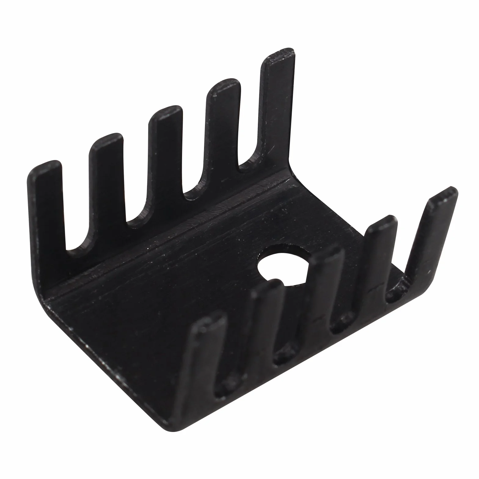 10 pz dissipatore di calore 20 x 15 x 10 mm in lega di alluminio nero dissipatore di calore per to-220 transistor