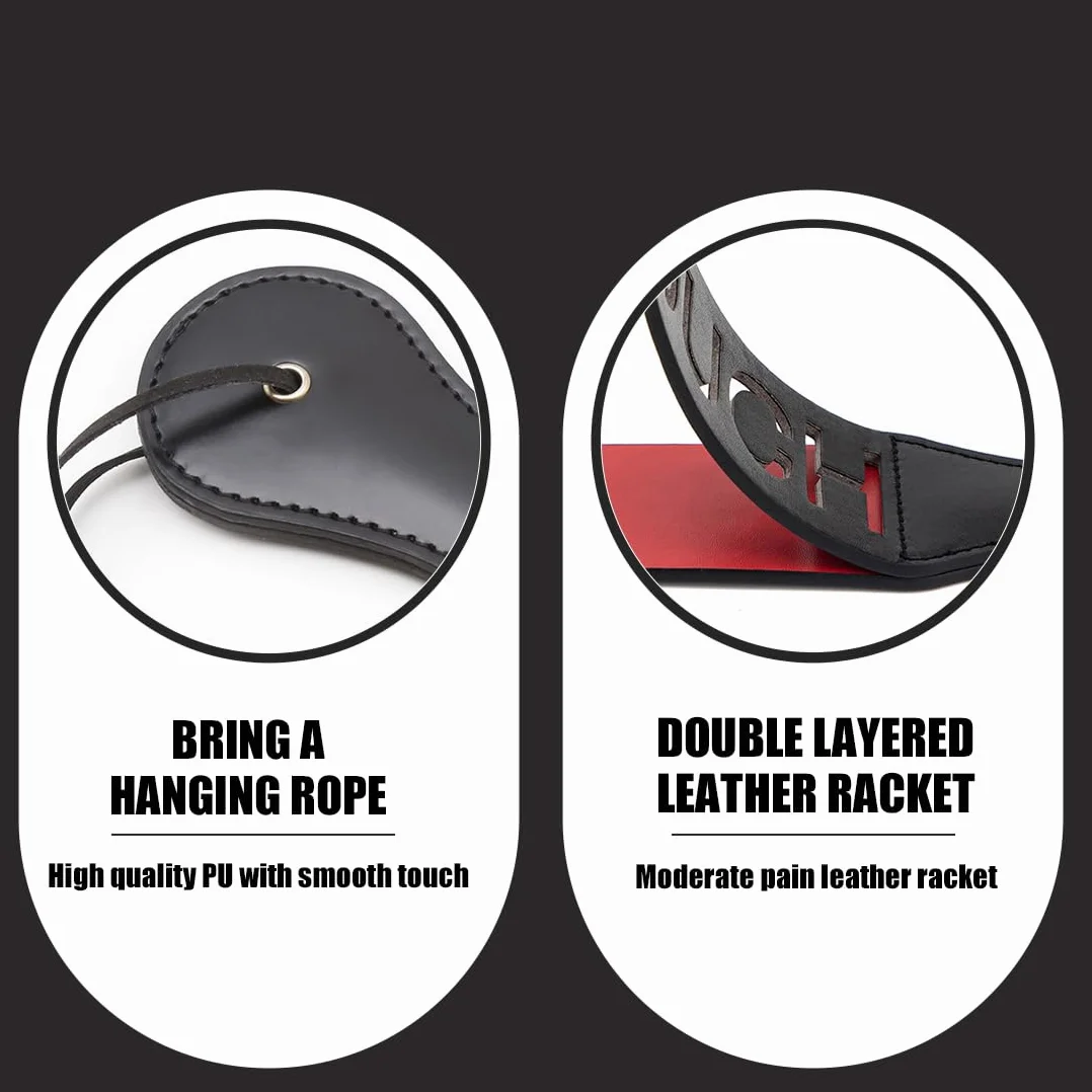 Frusta in Pelle per Coppie Giochi Sessuali Allenamento Spanking