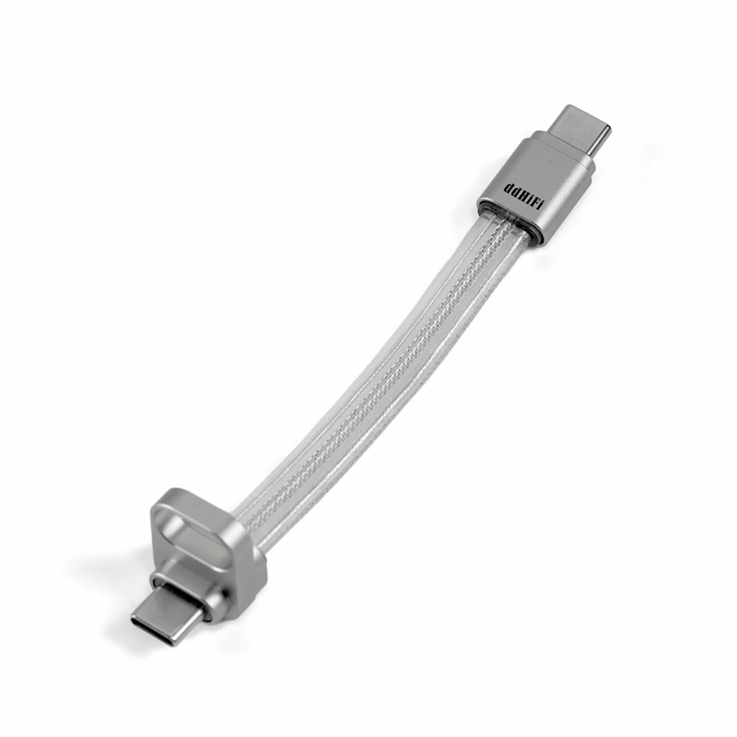 ddHiFi ddHiFi MD19L - Cavo USB da 100 W, pieghevole, ricarica rapida, cavo USB-C con alloggiamento in lega di alluminio, 6,5 cm