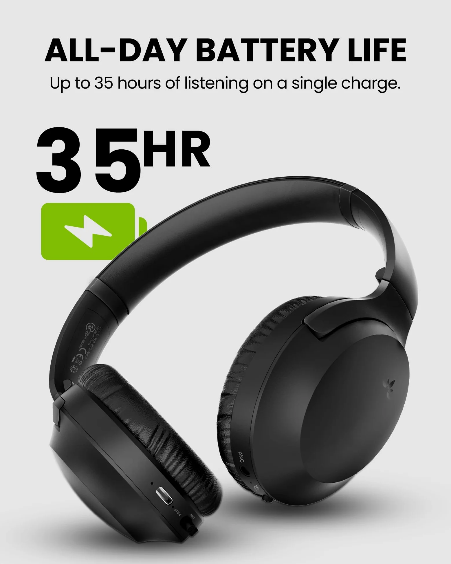 Avantree Audikast 4 + Aria Aura cuffie Bundle - Trasmettitore TV Auracast e cuffie wireless per TV, Voce Chiara, aptX Adaptive, ottico e AUX, batteria da 35 ore, ascolto condiviso in casa
