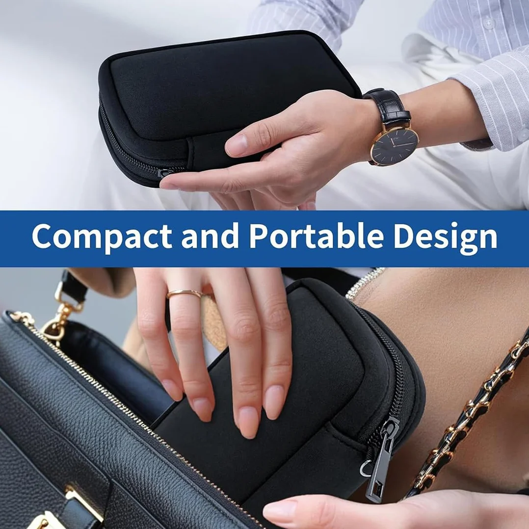 1 pezzo Custodia per Chiavette USB, Borsa Organizer Unità Flash, Borsa Portaoggetti per Chiavetta USB con 10 Scomparti, Chiavetta USB Salvaspazio