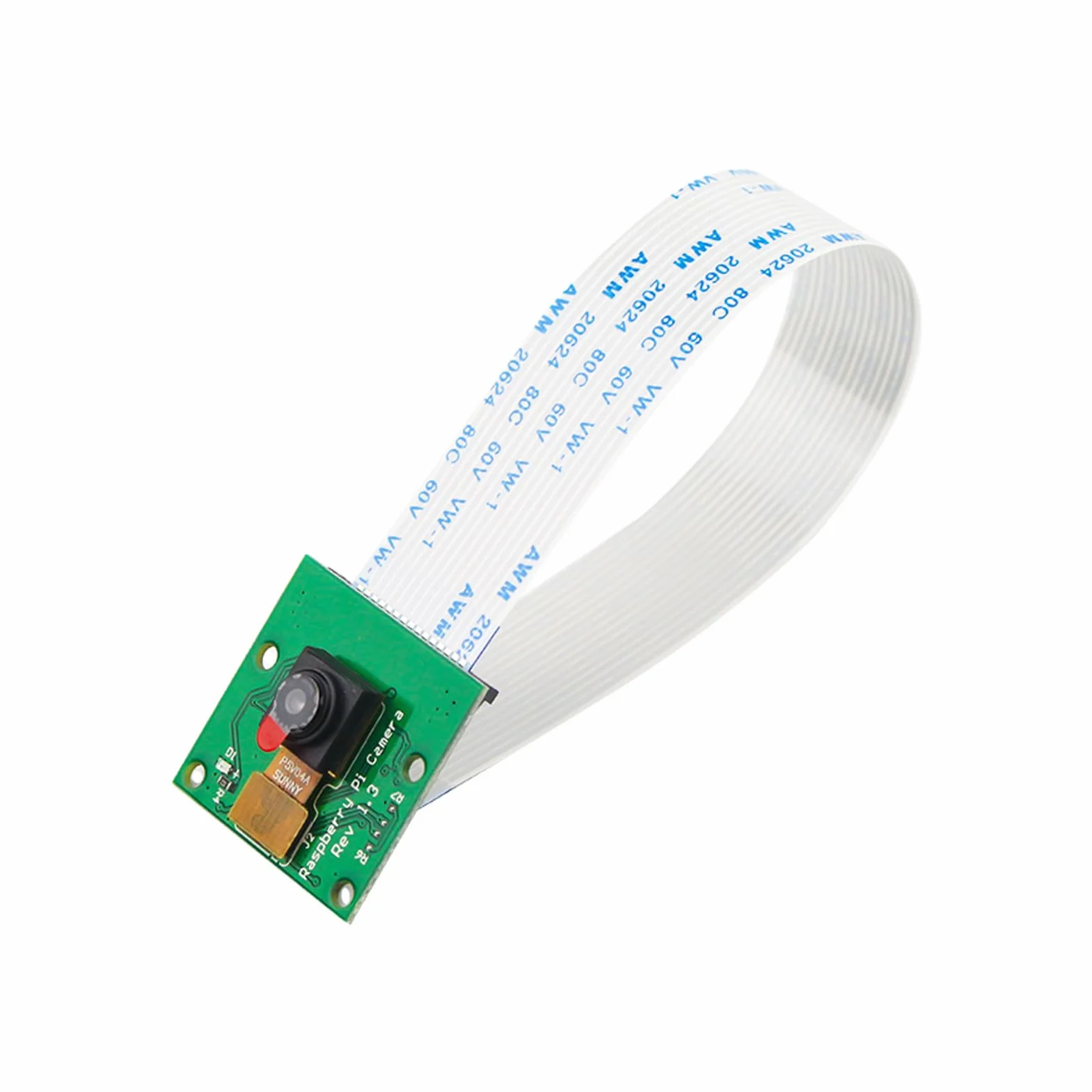 Camera Modulo Compatibile con Raspberry Pi e Raspberry Pi 3 B, 2, 1, Pi Zero, Fotocamera con Cavo Flessibile da 15 cm, Ad Alta Definizione per Progetti Fai da Te Cattura Foto Video in Alta Definizione
