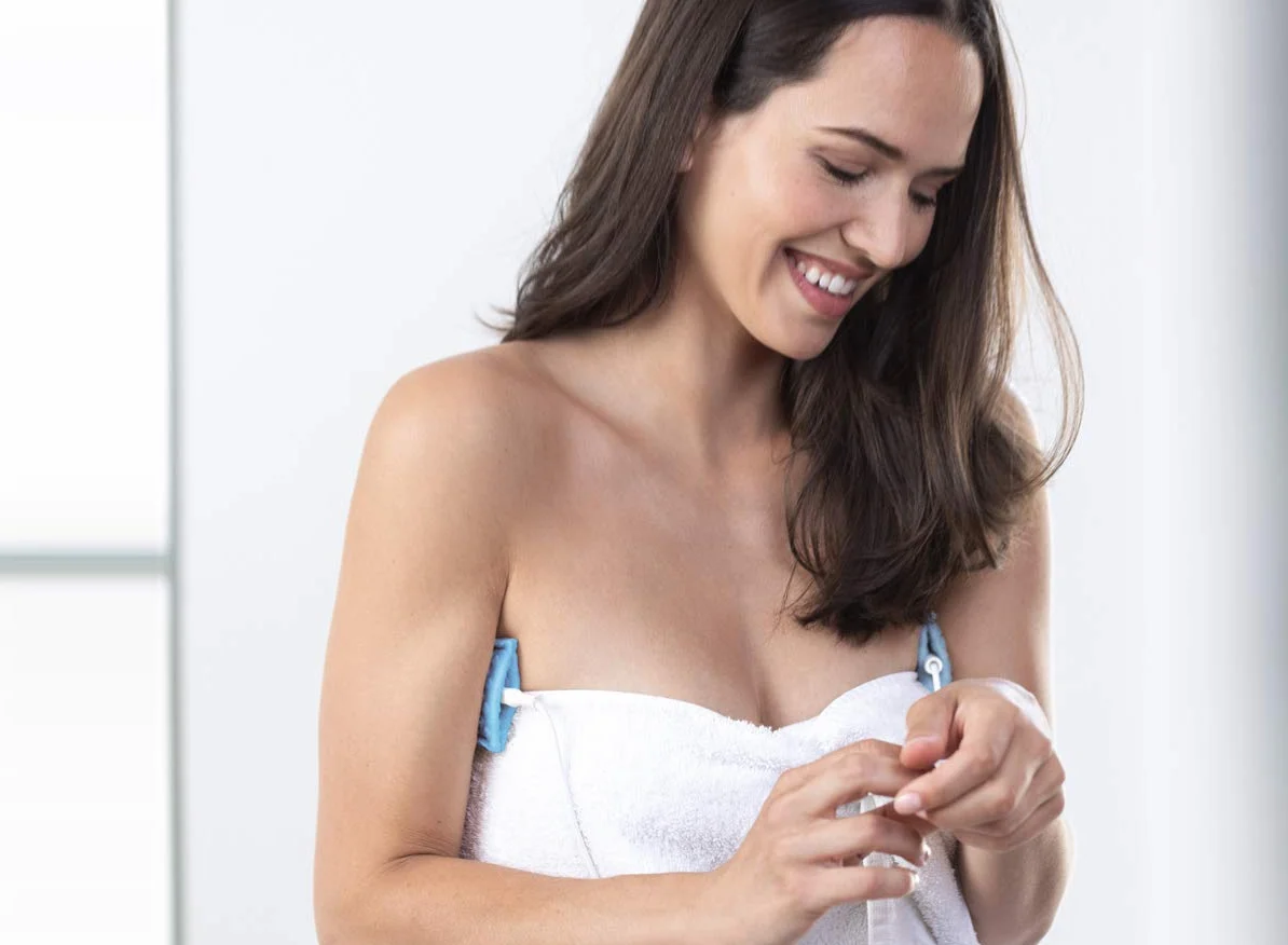 Dermadry Total Macchina per ionoforesi - Trattamento iperidrosi mani piedi ascelle - Controllo sudore FDA