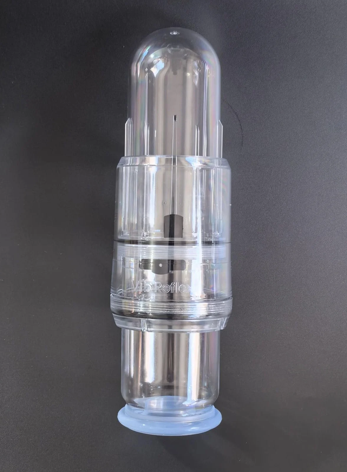 Pompa a Vuoto Manuale per Uomo con 5 Anelli in Silicone, Kit Vacuum Maschile