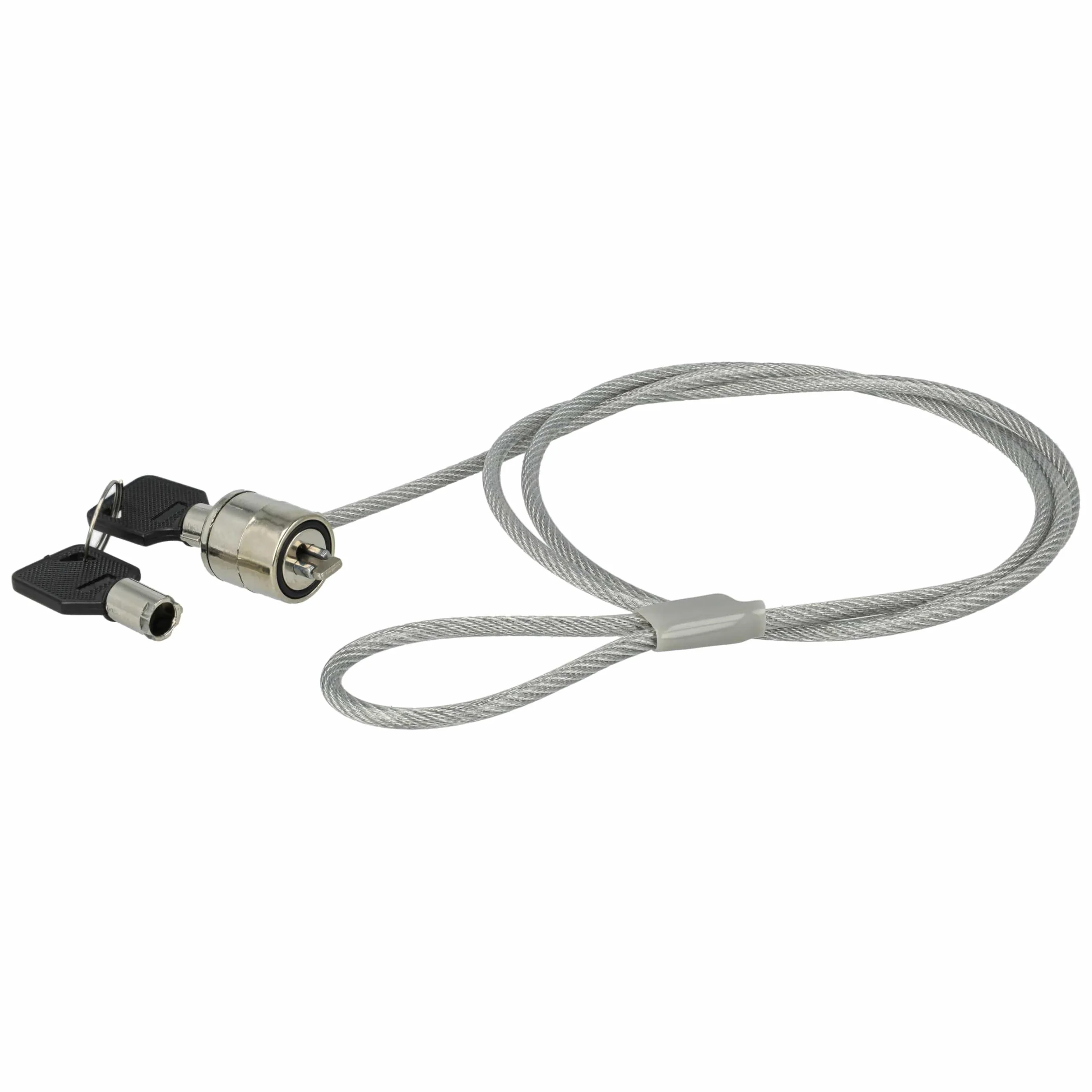 vhbw 10x Kensington Lock per Laptop Notebook - Cavo di Sicurezza con Chiavi, 1,2 m