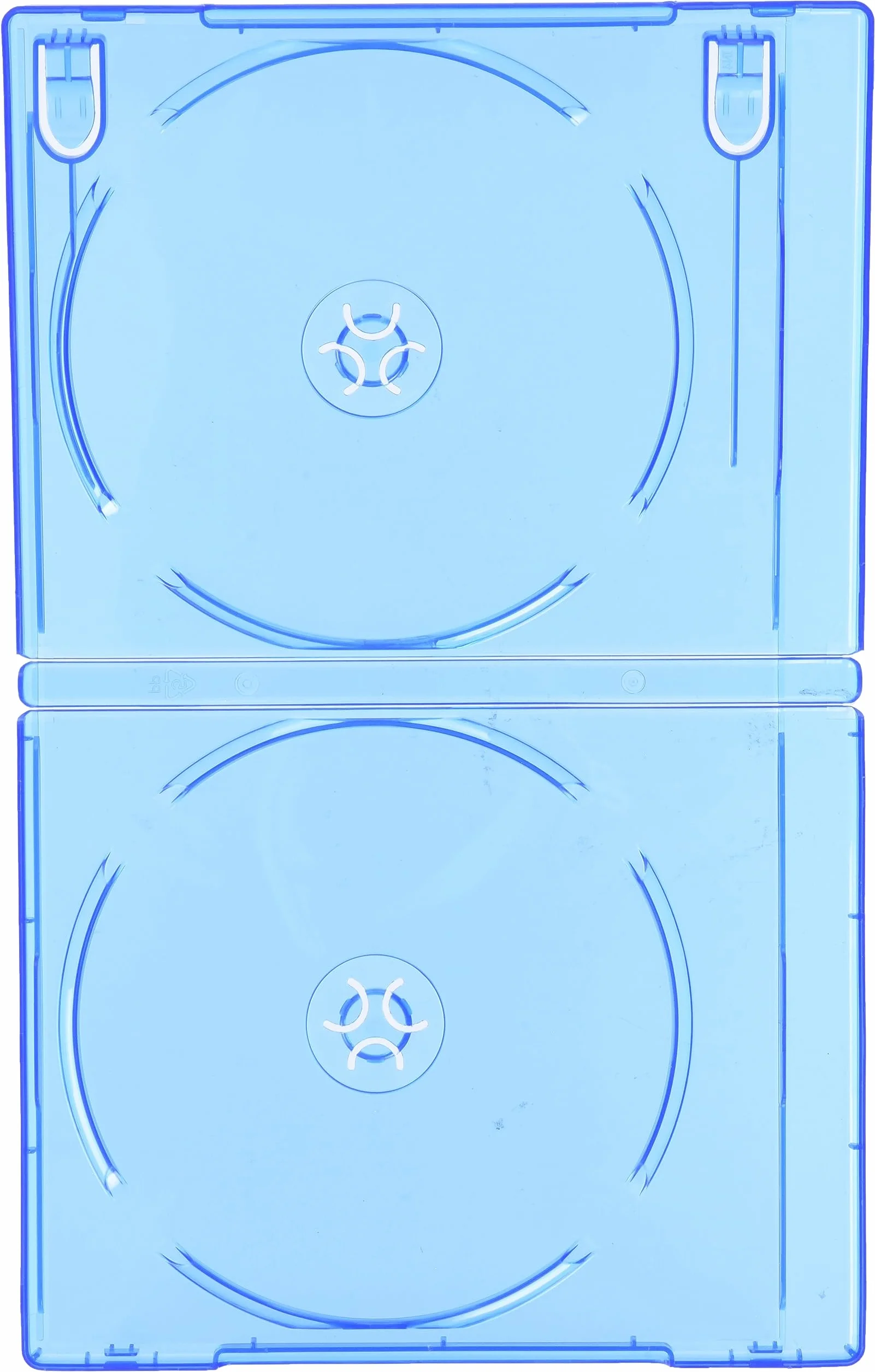 Hama Blu-Ray Disc Double Jewel Case, 3 PCS./Pack, Blue 2dischi Blu