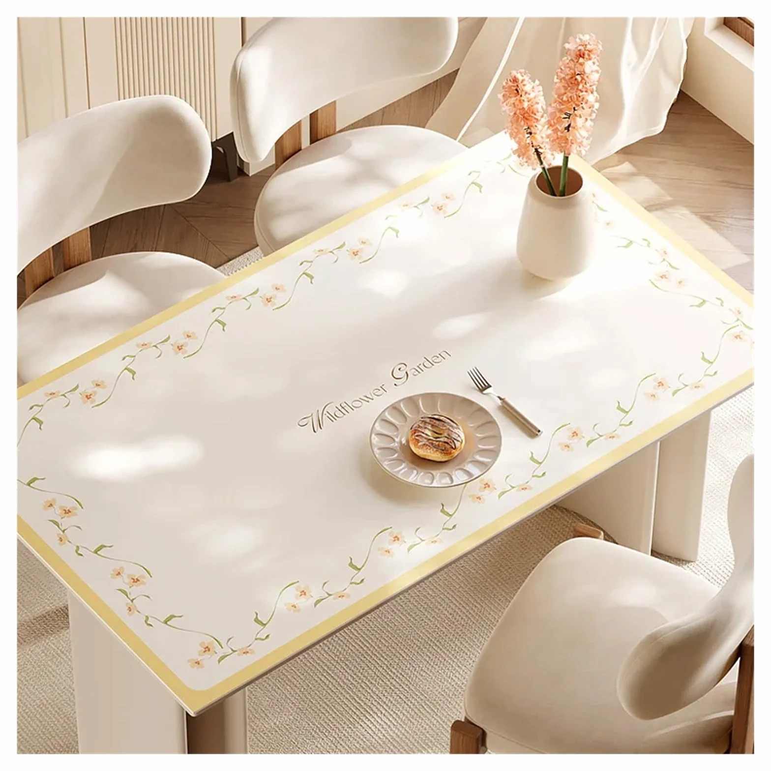 Tappetino da scrivania in pelle Tovaglia moderna in pelle impermeabile, resistente all'olio, al calore, tovaglietta da pranzo for la casa(Color 5,75 * 120cm)