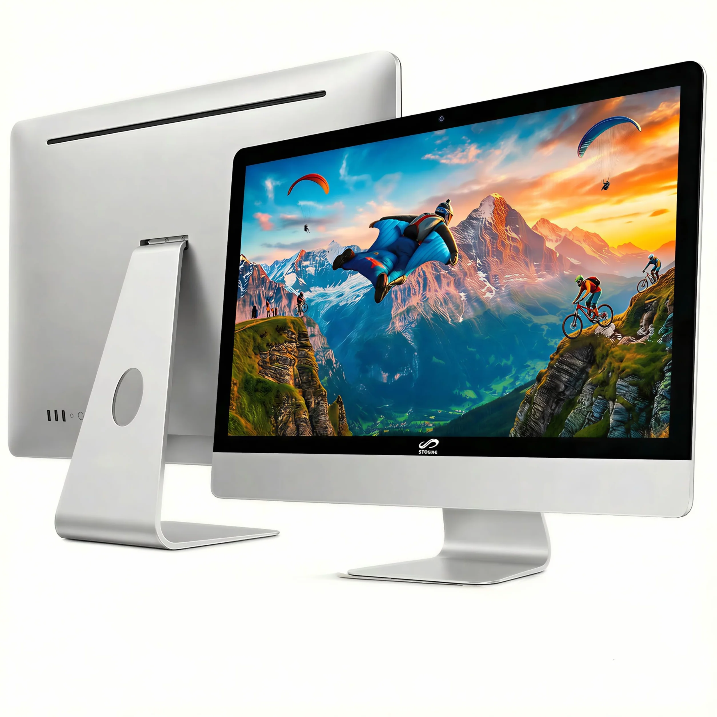 PC All in One 24" FHD Core i7 4.0 GHz 16GB RAM 1TB SSD WiFi Bluetooth Windows 11 Pro Bianco