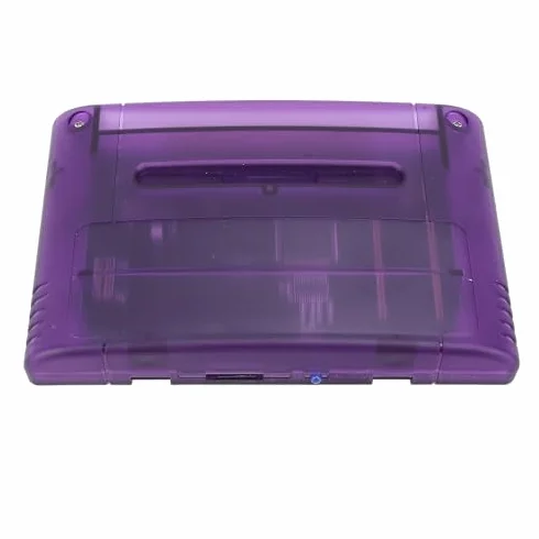 Cartuccia di Gioco SFC - 8GB - 3000 in 1 - Scheda di Gioco Multifunzionale con Backup Automatico (Viola)