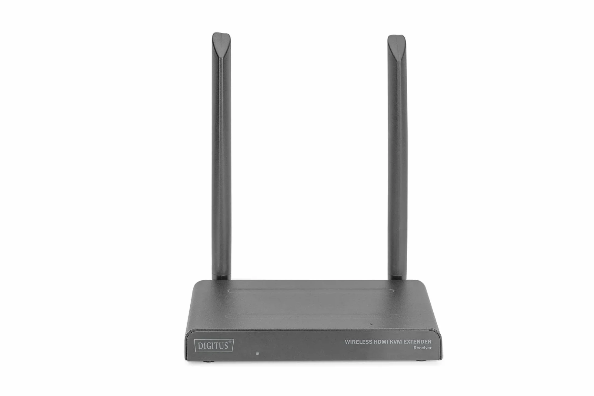 DIGITUS Wireless HDMI KVM Extender Set - portata fino a 200 m - FullHD 1080p/60Hz - punto a punto - uscita HDMI Loop - trasmissione IR - nero