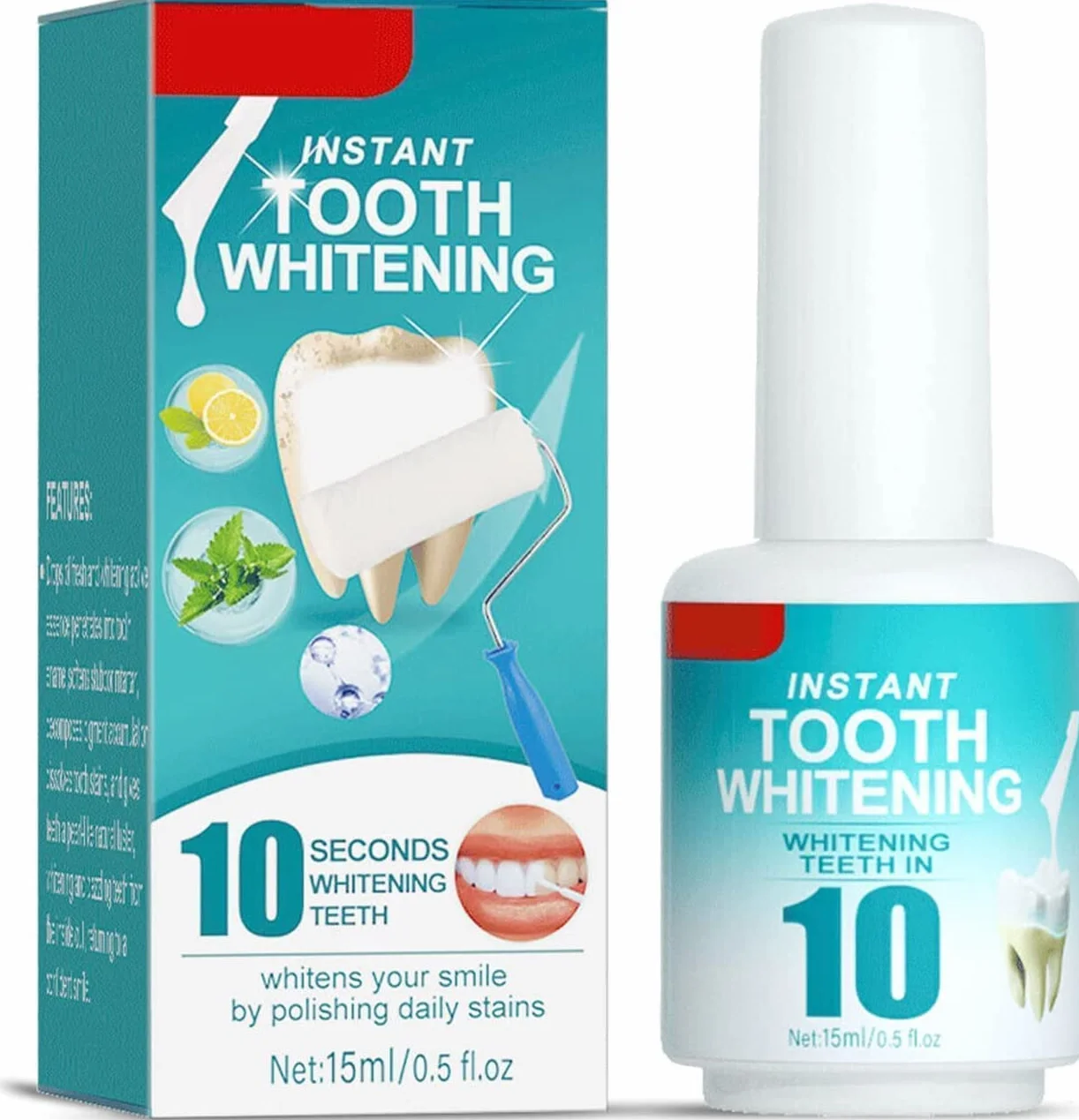 Teeth Whitening Paint, Instant Whitening Tooth Paint (1pcs)
