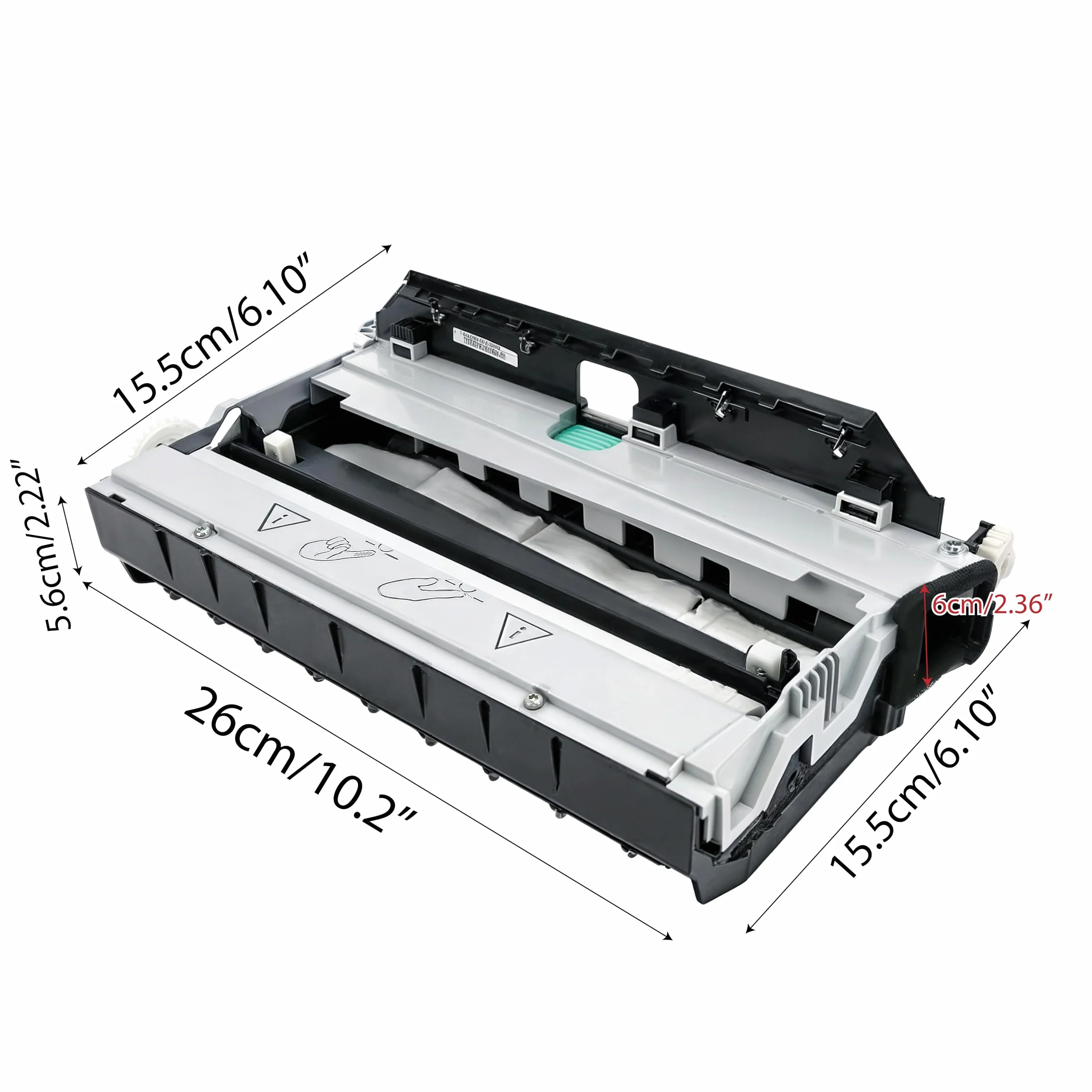 Modulo duplex adatto per stampanti HP PageWide Pro 477dw 477dn 577dw 577dz 552dw x476 377dw, scatola di manutenzione dei rifiuti di inchiostro, ricambio per HP973 HP974 HP975 CN459-60375 CN598-67004