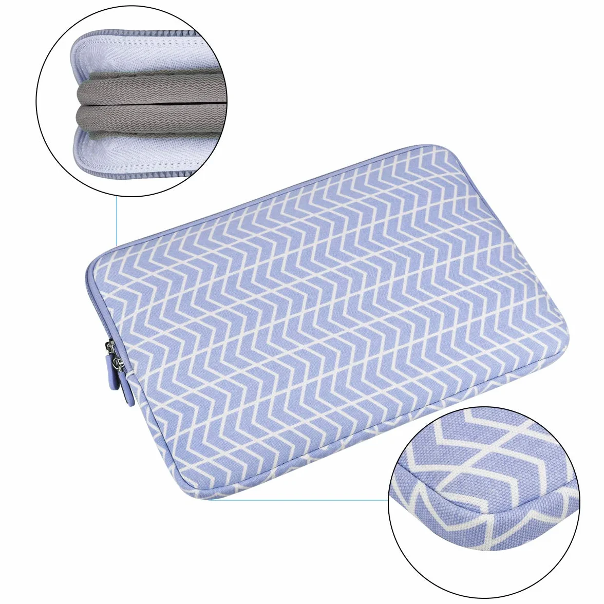 11,6-12,5 Pollici Laptop Custodie Compatibile con Macbook Air 13 inch M3 M2/ Pro 13, Surface, Impermeabile Custodia di Neoprene Borsa per Portatile/Caso Protettiva