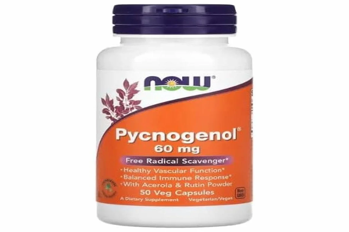 Now Foods Pycnogenol 60 mg 50 Vegane Kapseln