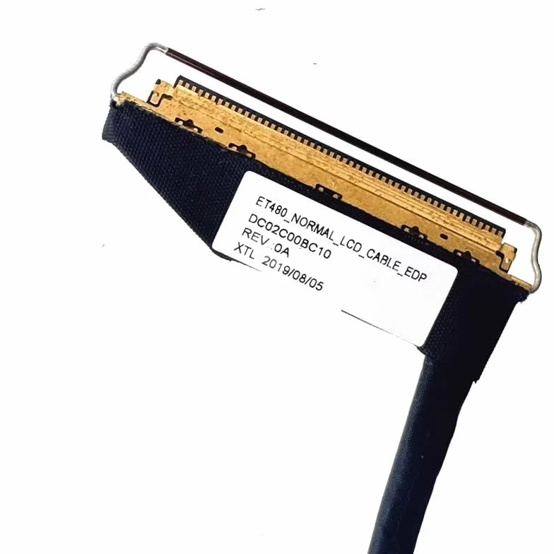 LCD per Laptop per FHD per EDP per WQHD QHD UHD per Lenovo per Thinkpad T480 A485 ET480 01YR501 DC02C00BC00 01YR502 01YR503(01YR501 DC02C00BC00)