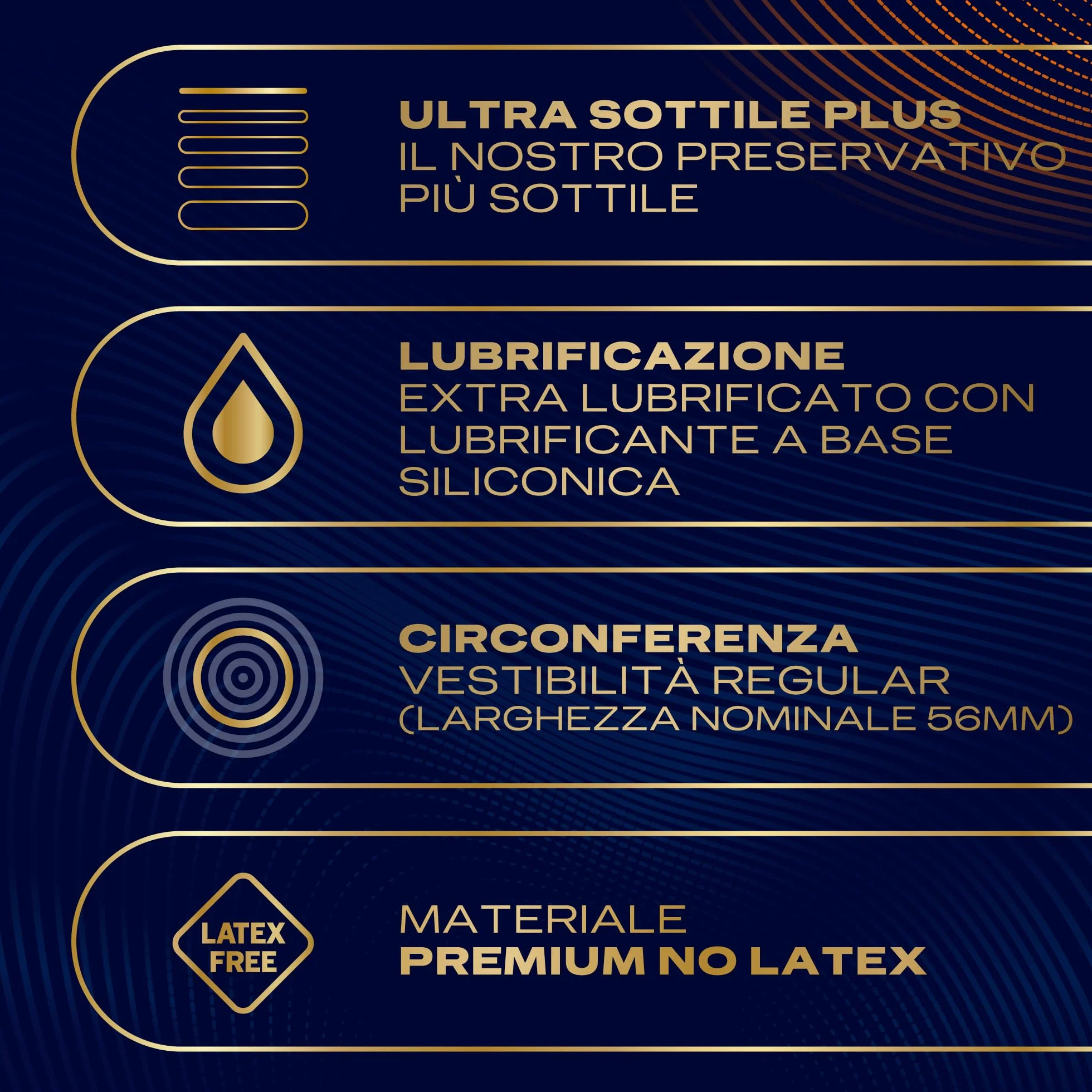 Durex Nude Sensation Preservativi in Nitrile Ultra Sottili Extra Lubrificati 10 Profilattici