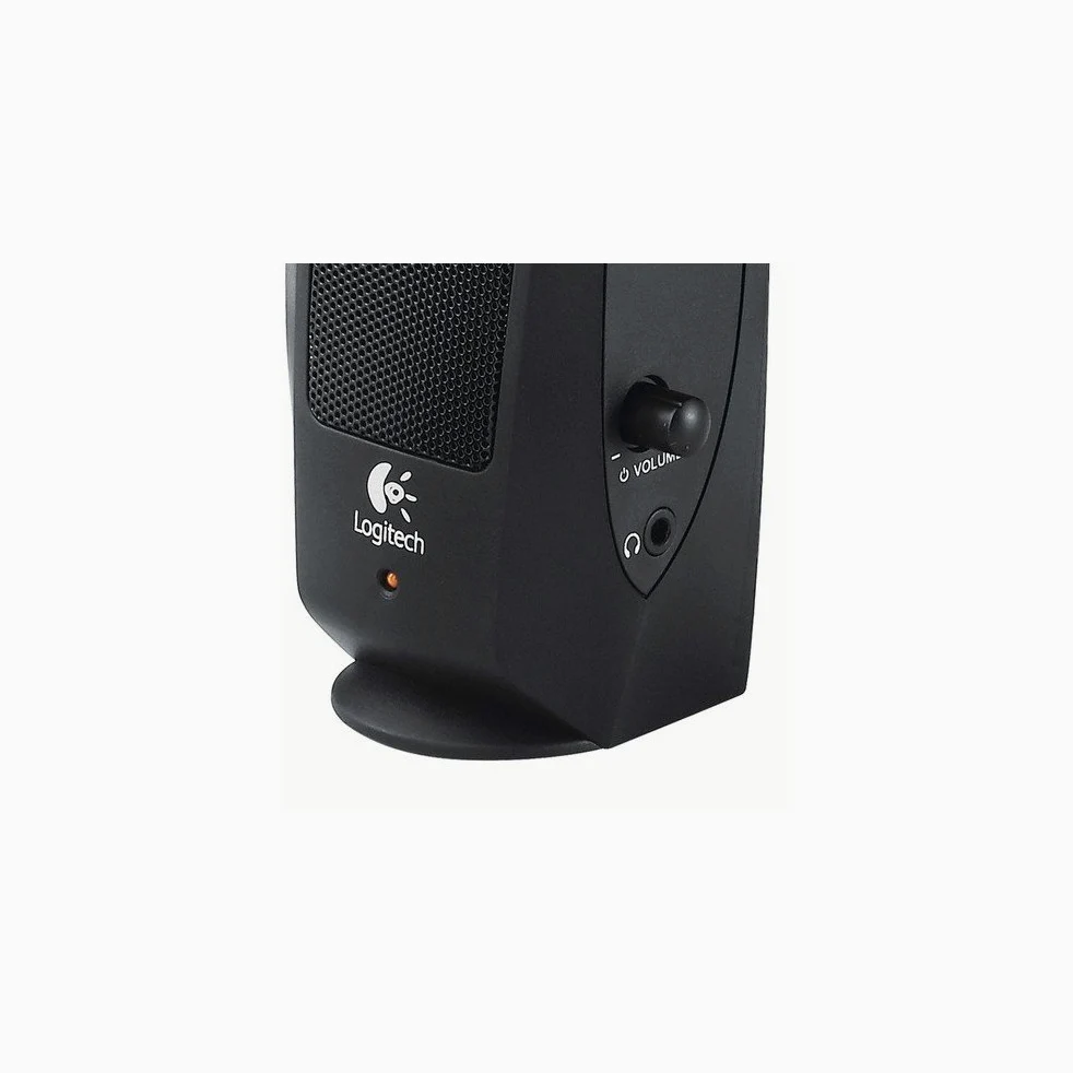Logitech LGT-S120 Set di Altoparlanti, Modello UK, Nero